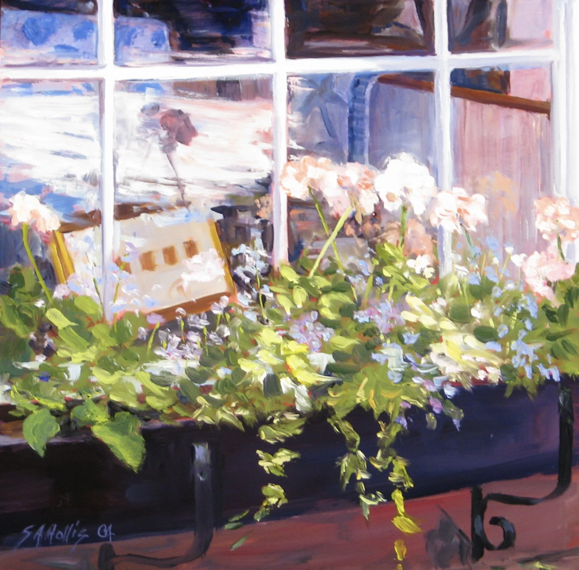 Susan	Hollis	Window Floral	Oil	$525 