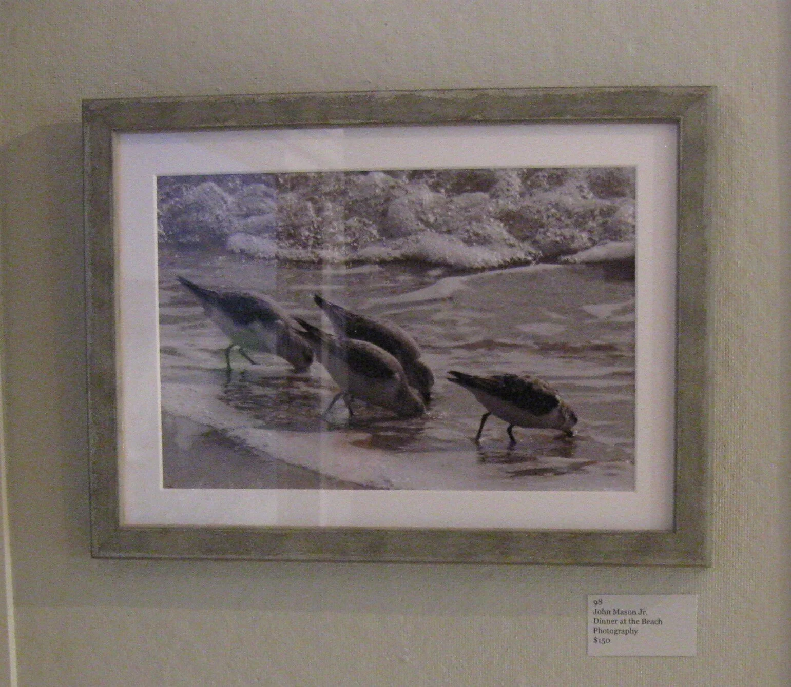 John	Mason Jr.	Dinner at the Beach	Photography	$150 