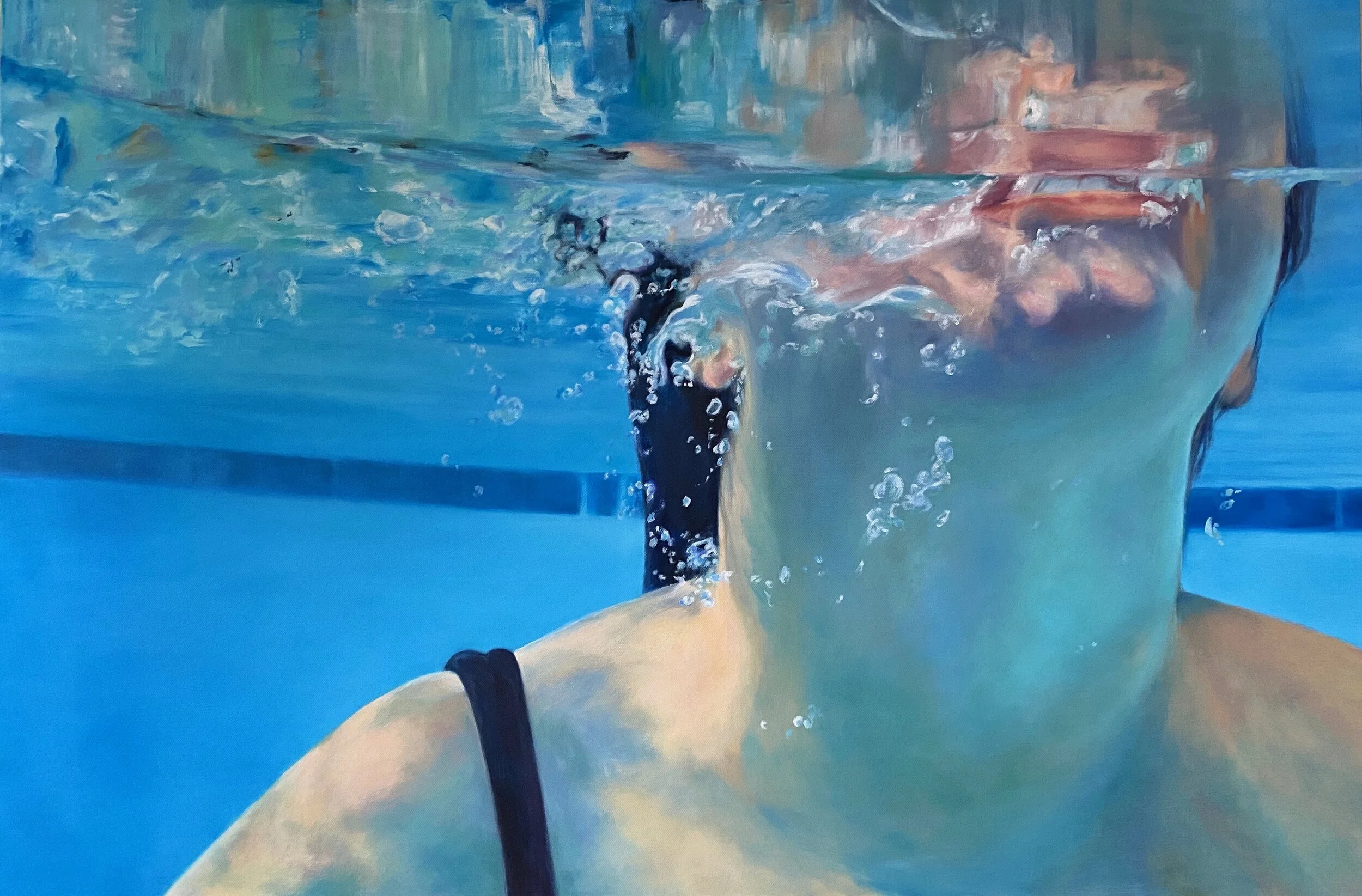 Best in Show -Karen Sweeney	Coming Up for Air	Oil	$6500