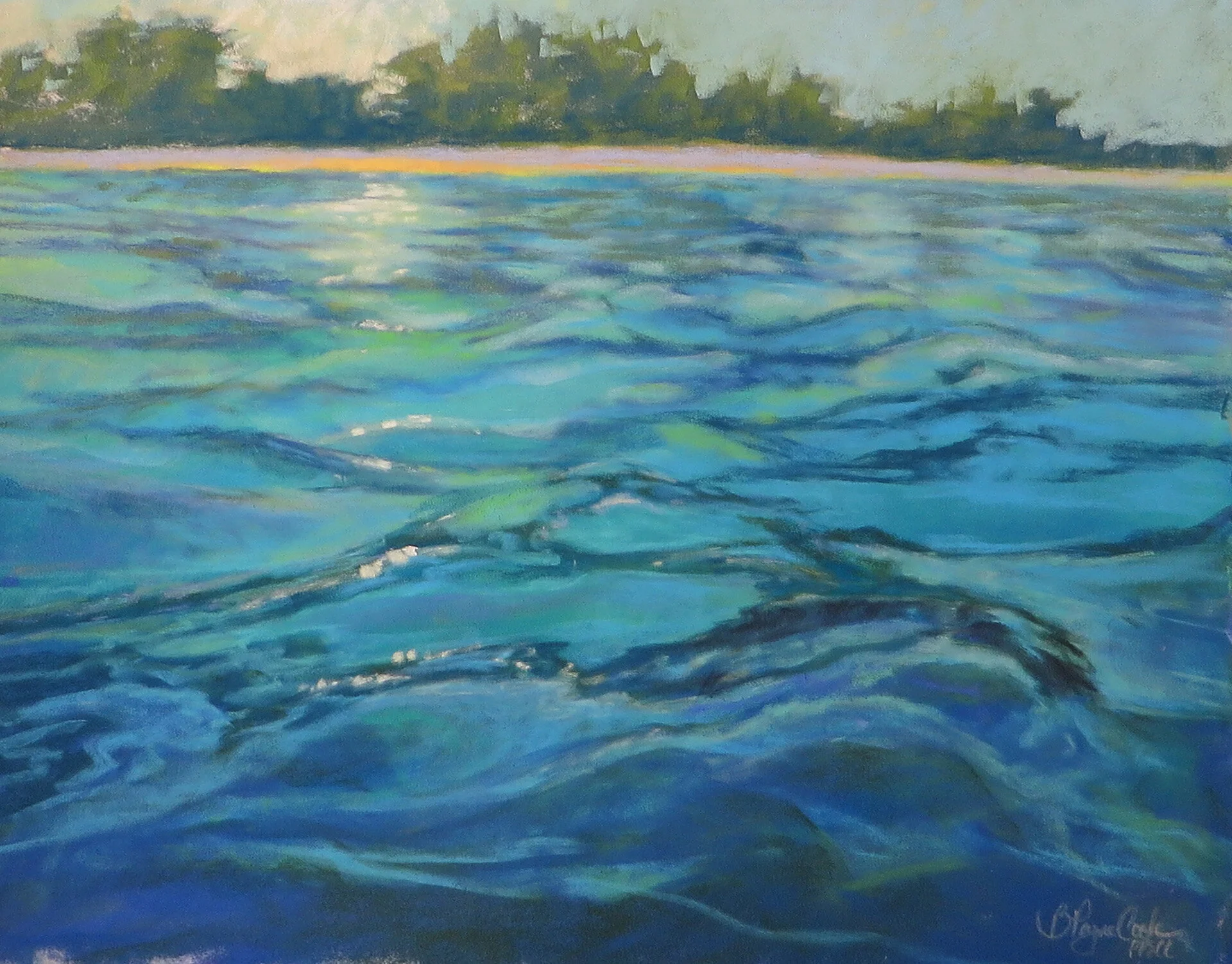 Other Second Place - Betsy Payne Cook  Effortless  Pastel $650