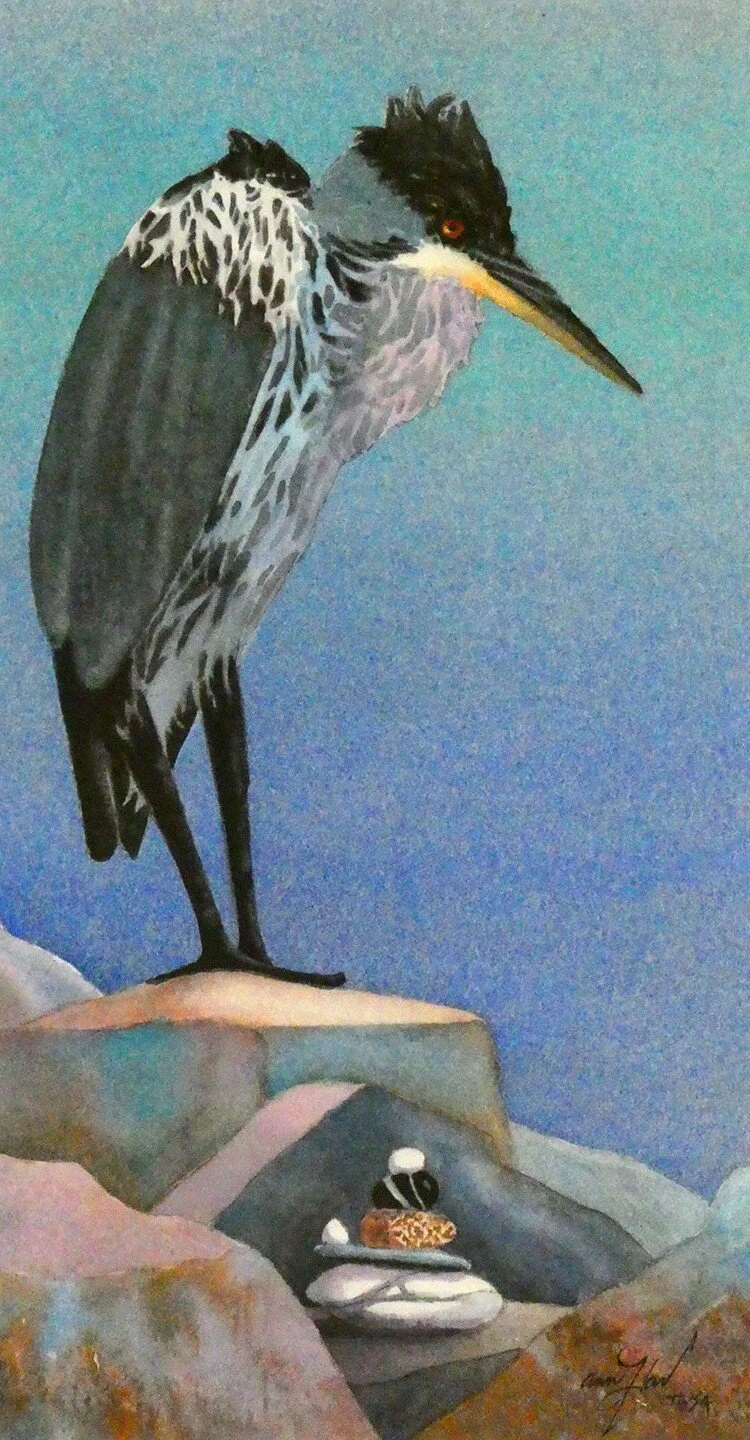 Ann	Hart-Guardian of Luck II,	Watercolor $675