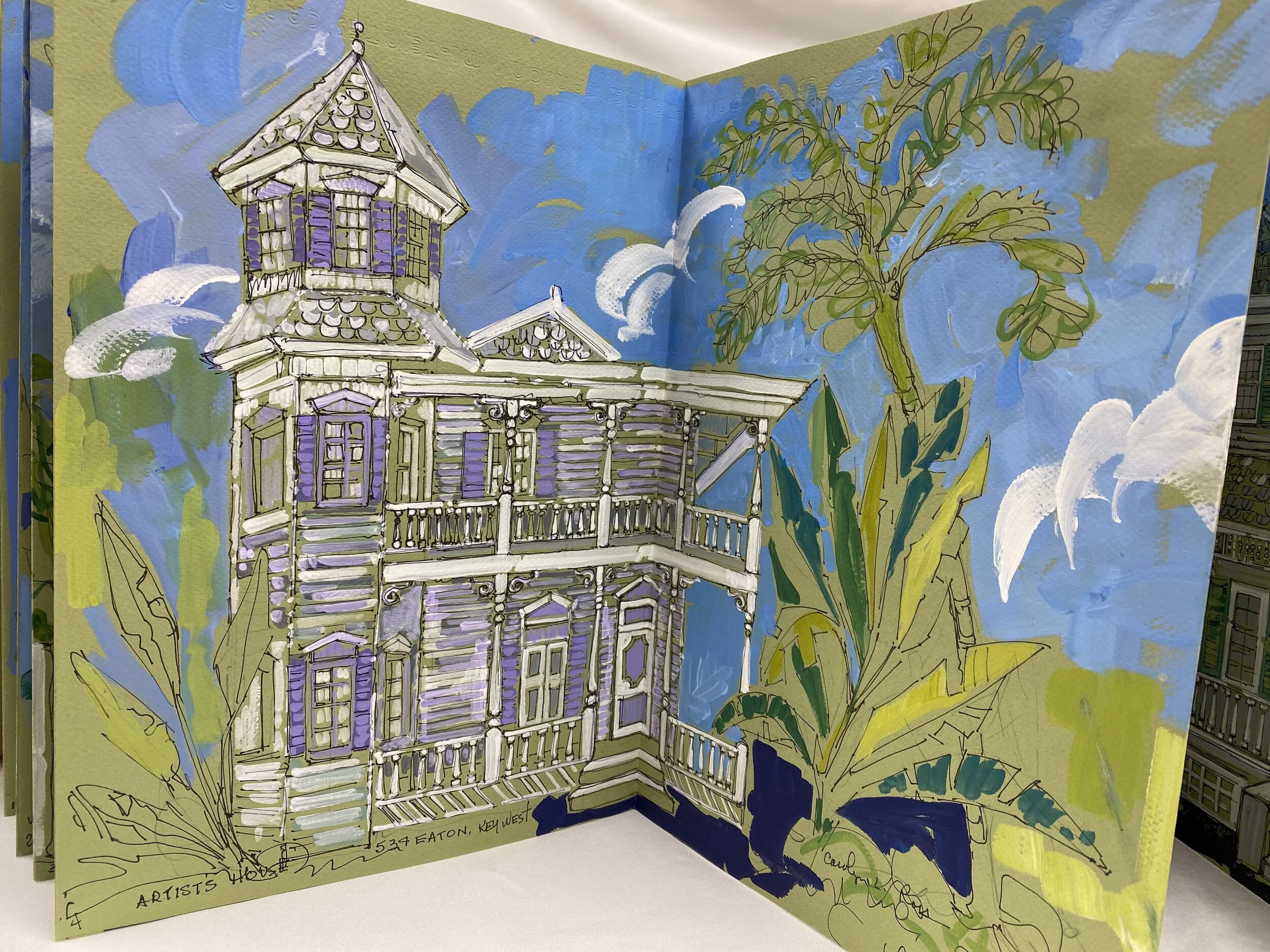 Carolyn	Ross- Key West, Handmade Book $500