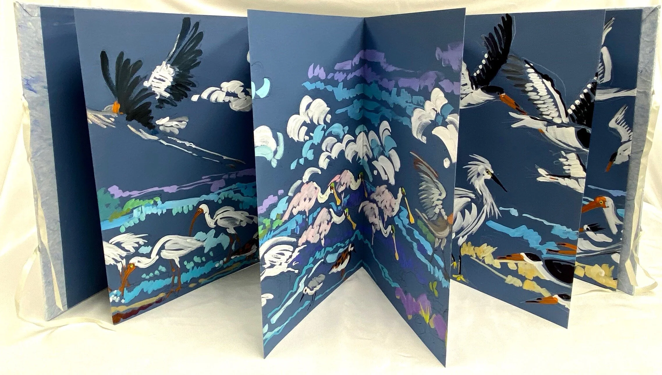 Carolyn	Ross- Bird Book, Handmade Book $500