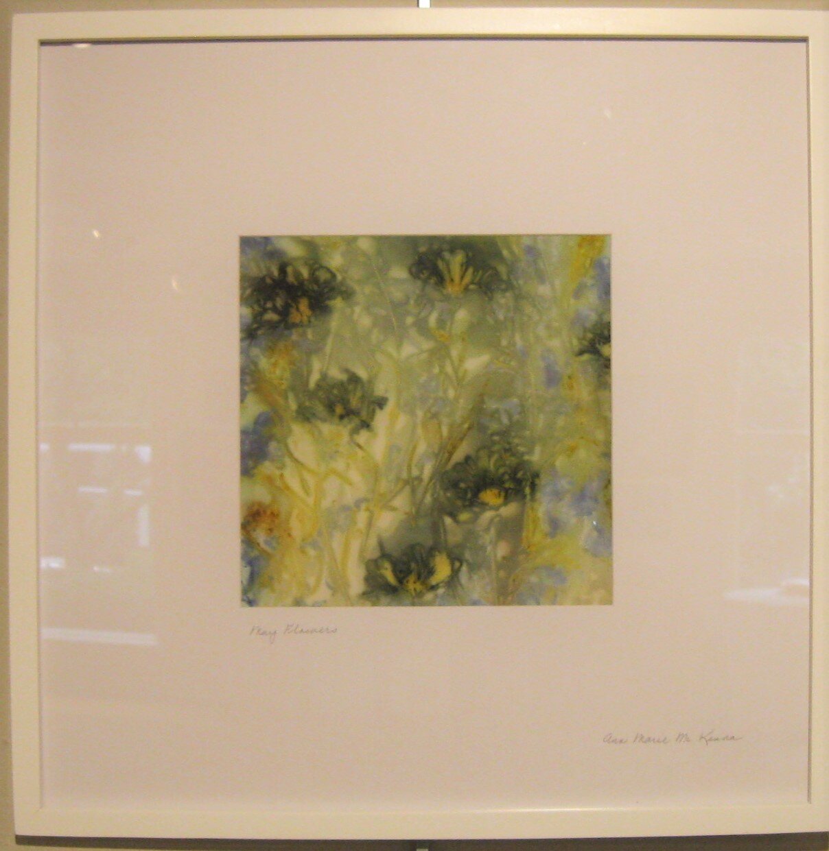 Chalk Pastel Sunflower - Maureen Marks Art