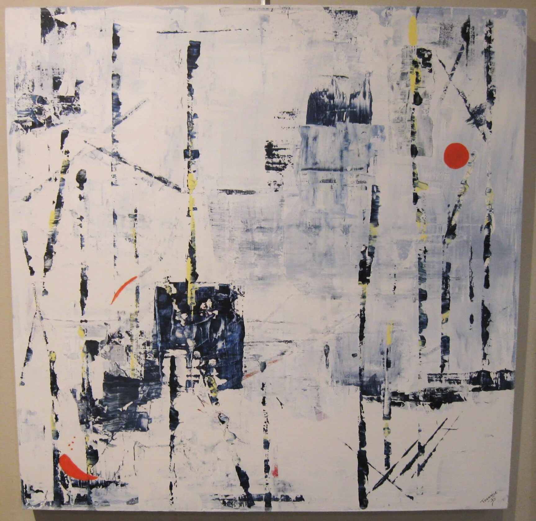 Tennille	Dix	Into The Unknown II	Acrylic on board	 $1,180 
