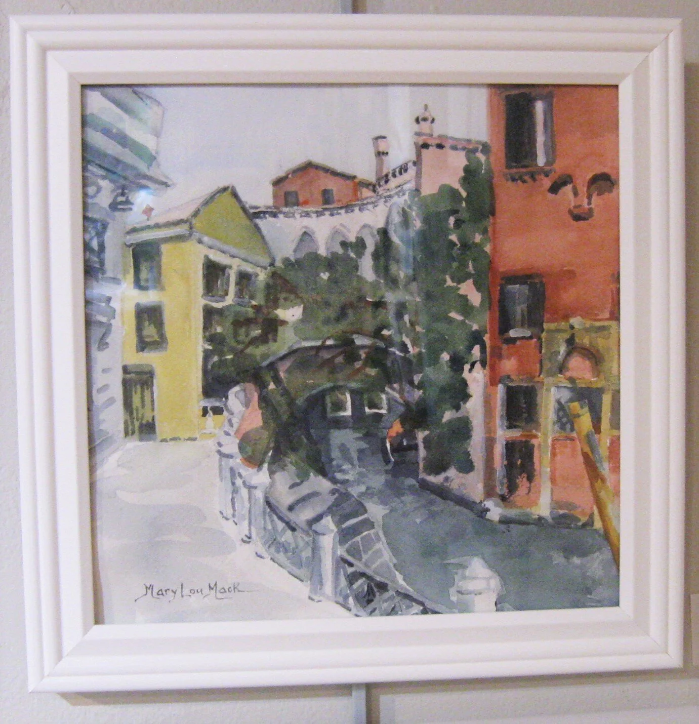 Mary Lou	Mack	Venice Backside Bridge	Watercolor	 $250 