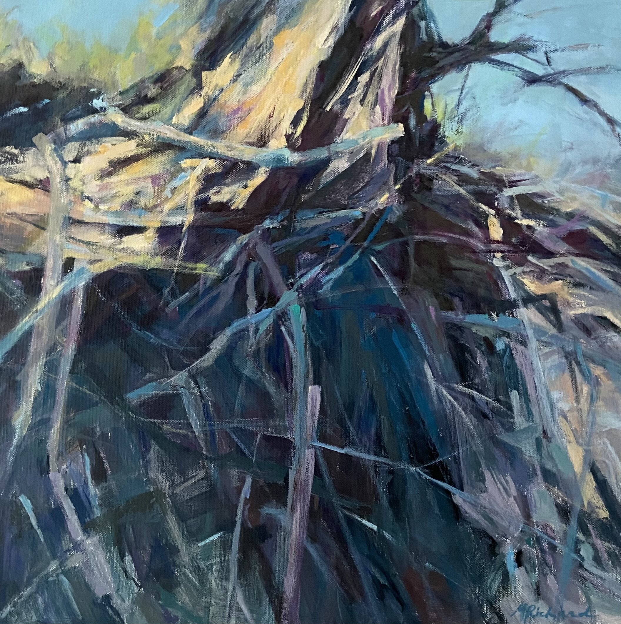 Peggy	Richard	Persistence	Acrylic	 $475 