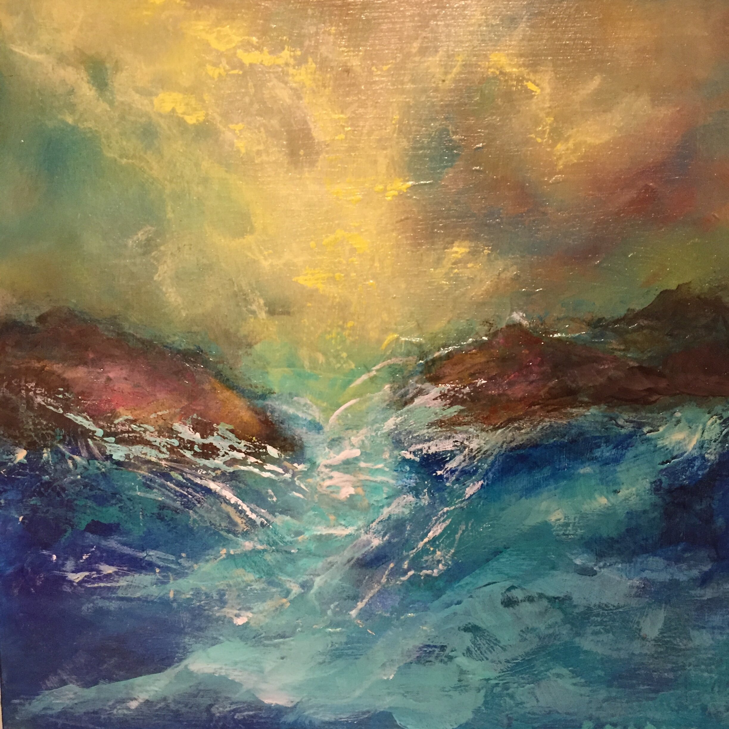 Rory 	Marcus	The Passage	Acrylic on Cradled Hardboard	 $180 