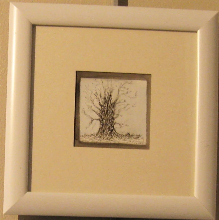 Carol Ayres	Wright	Witness	Ink & Watercolor	 $75 