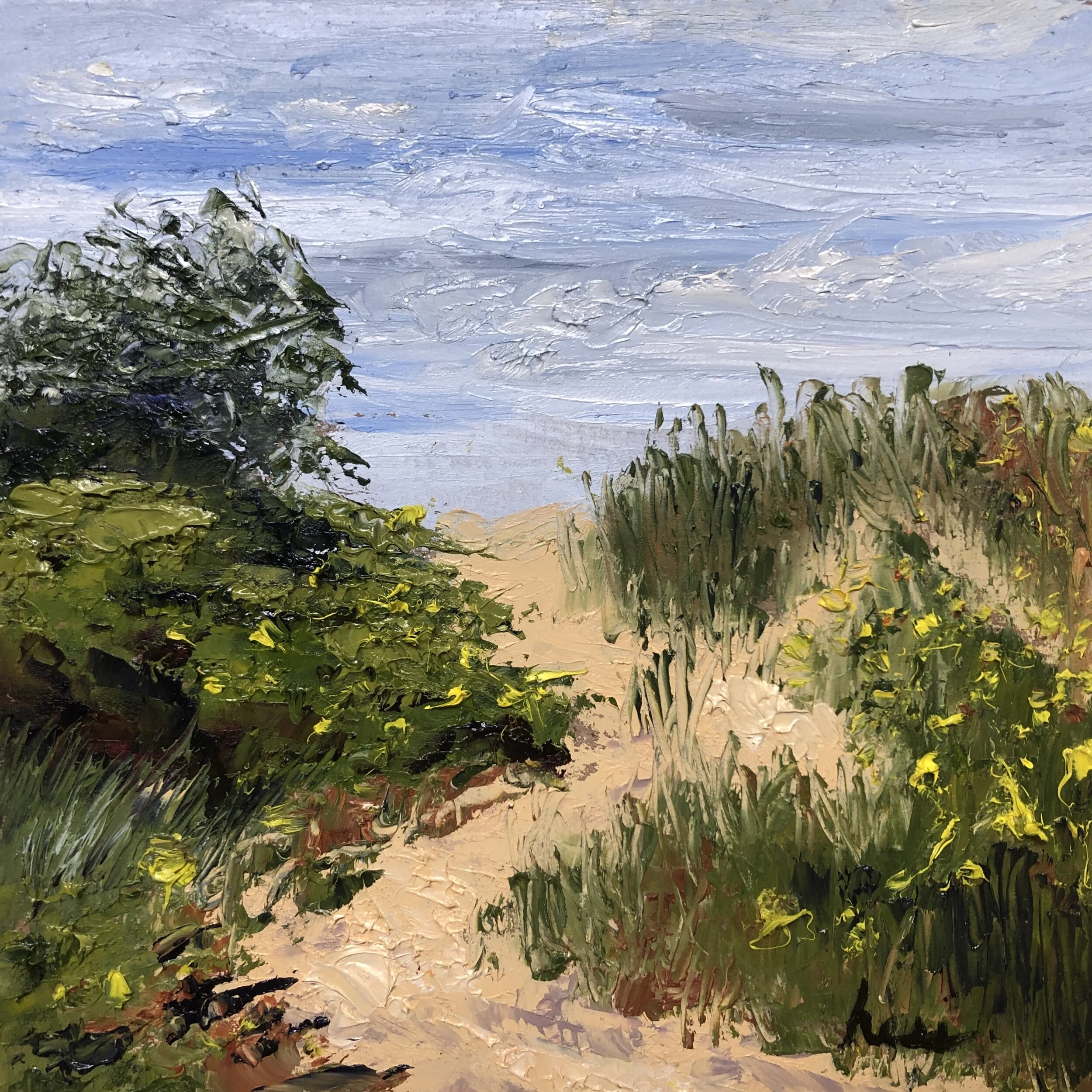 Catherine	Hess	Path to the Bay	Oil	 $200 