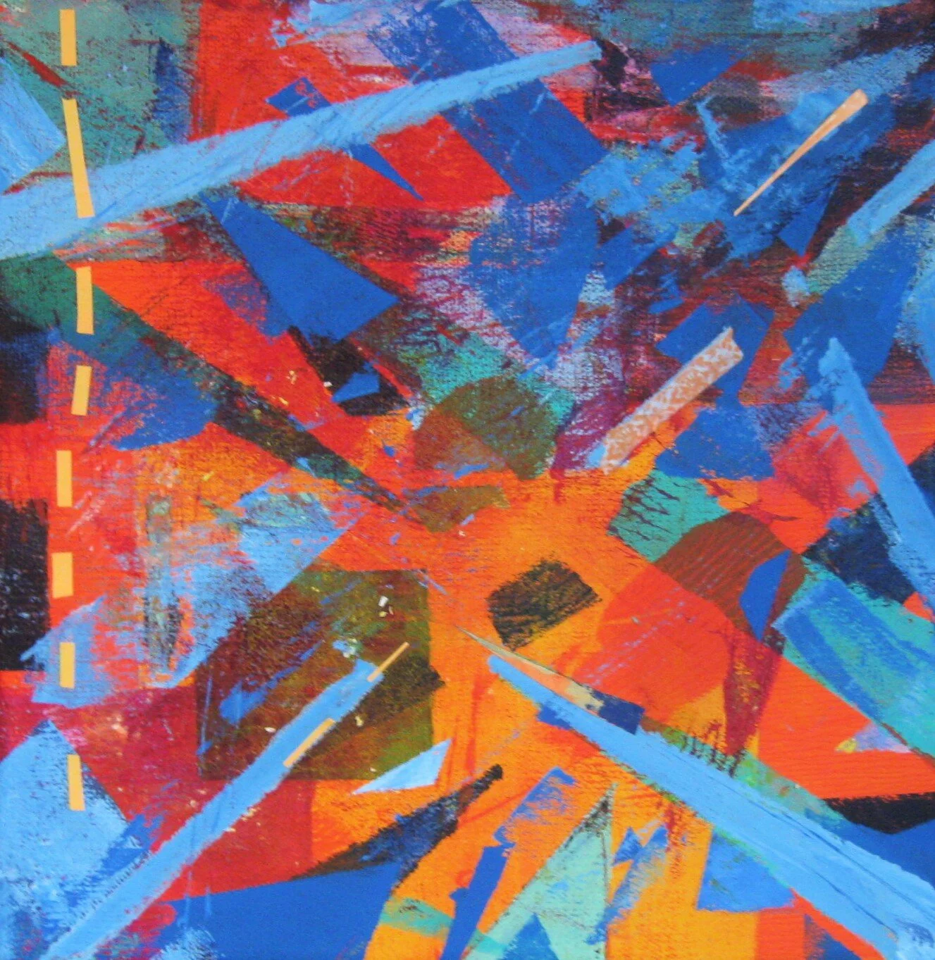 Wendy	Christern	Orange Explosion	Acrylic/Collage	 $400 