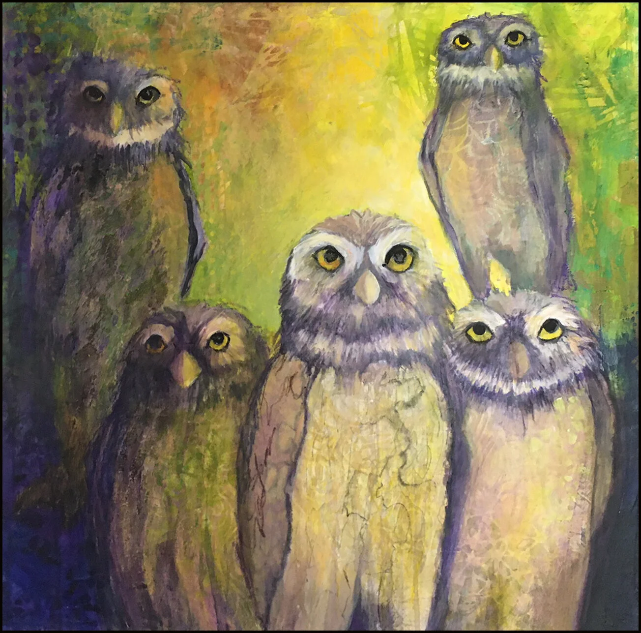 Phyllis	Charles	Hooters	Mixed Media/Acrylic	 $500 