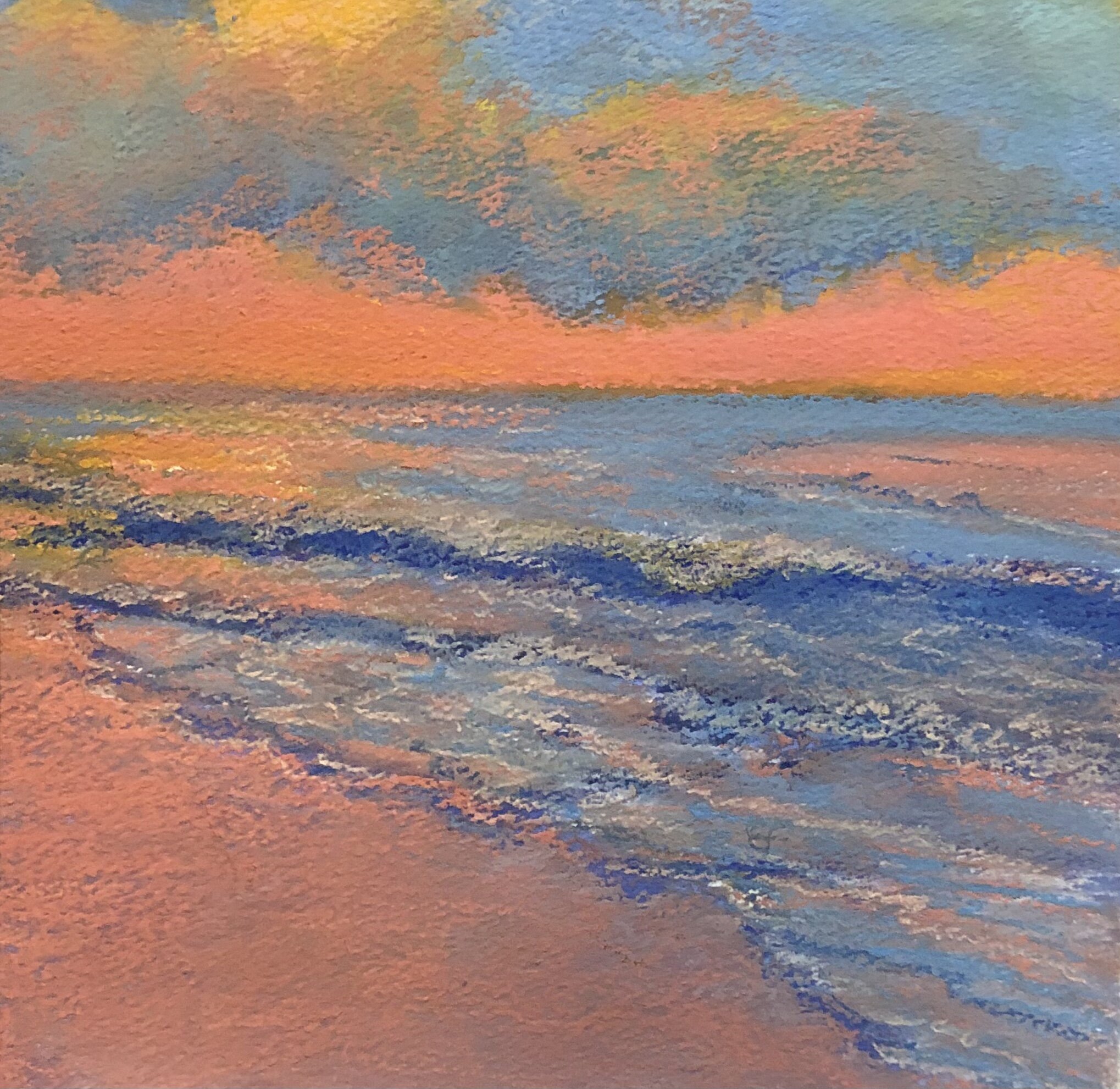 Elinor	Freedman	Chapin Sunset	Pastel	 $250 