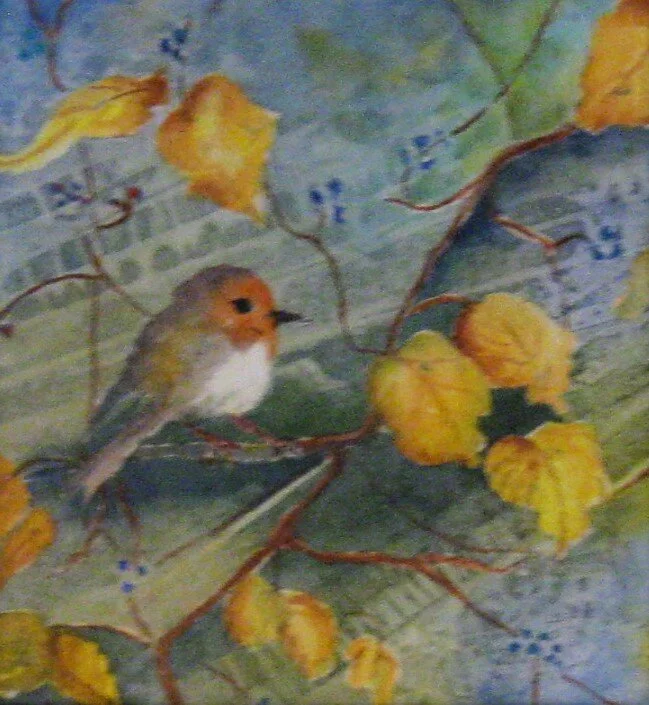 Barbara	Gibson	English Visitor	Watercolor	 $250 