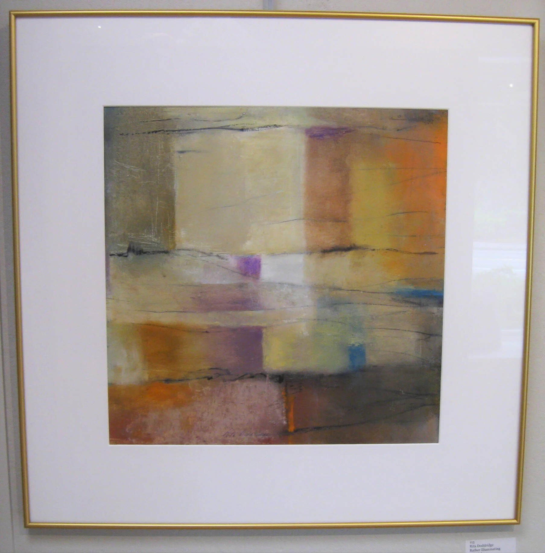 Rita	Doddridge	Rather Illuminating	Oil Stick	 $775 