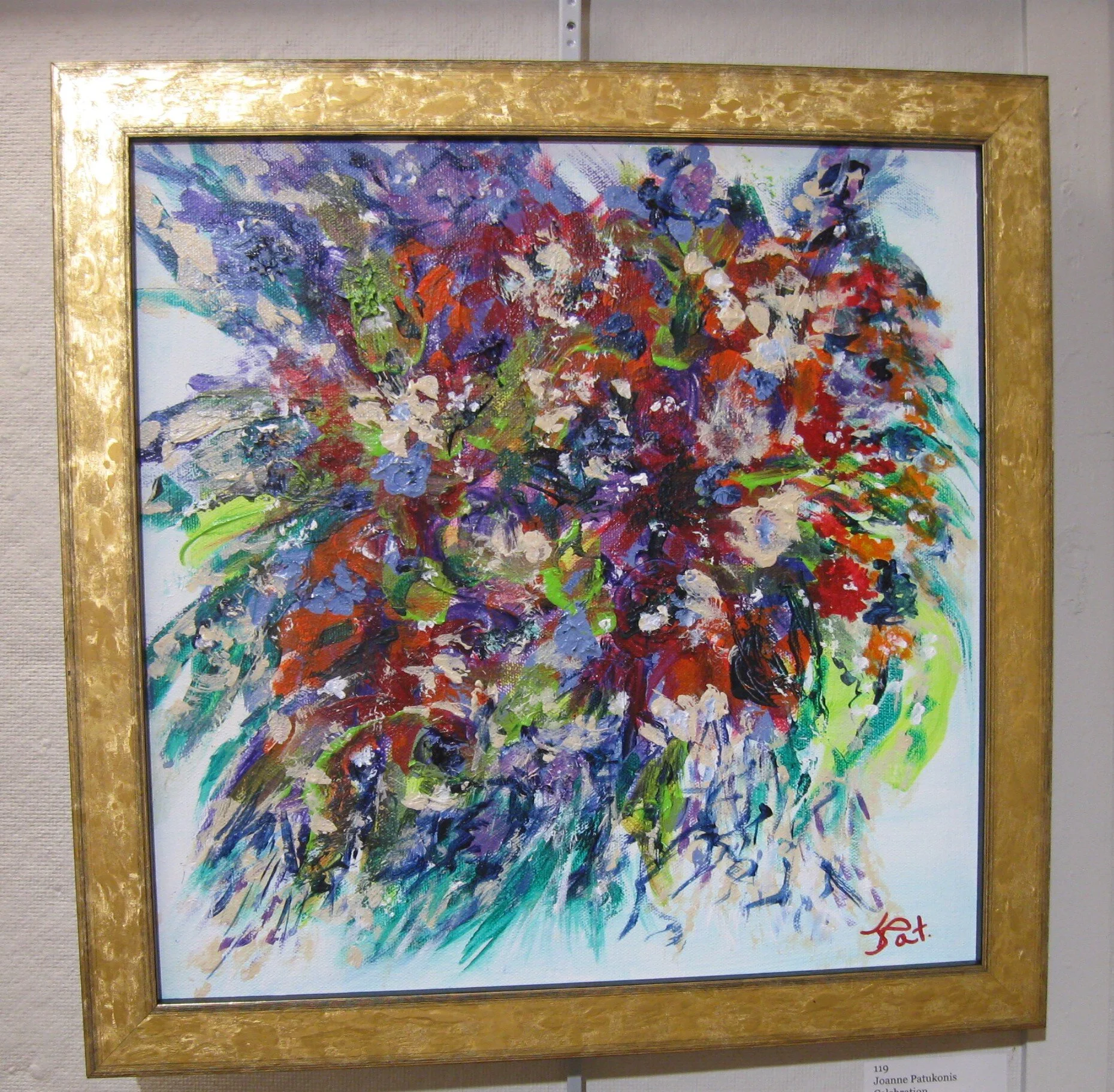 Joanne	Patukonis	Celebration	Acrylic Mixed Media	 $450 