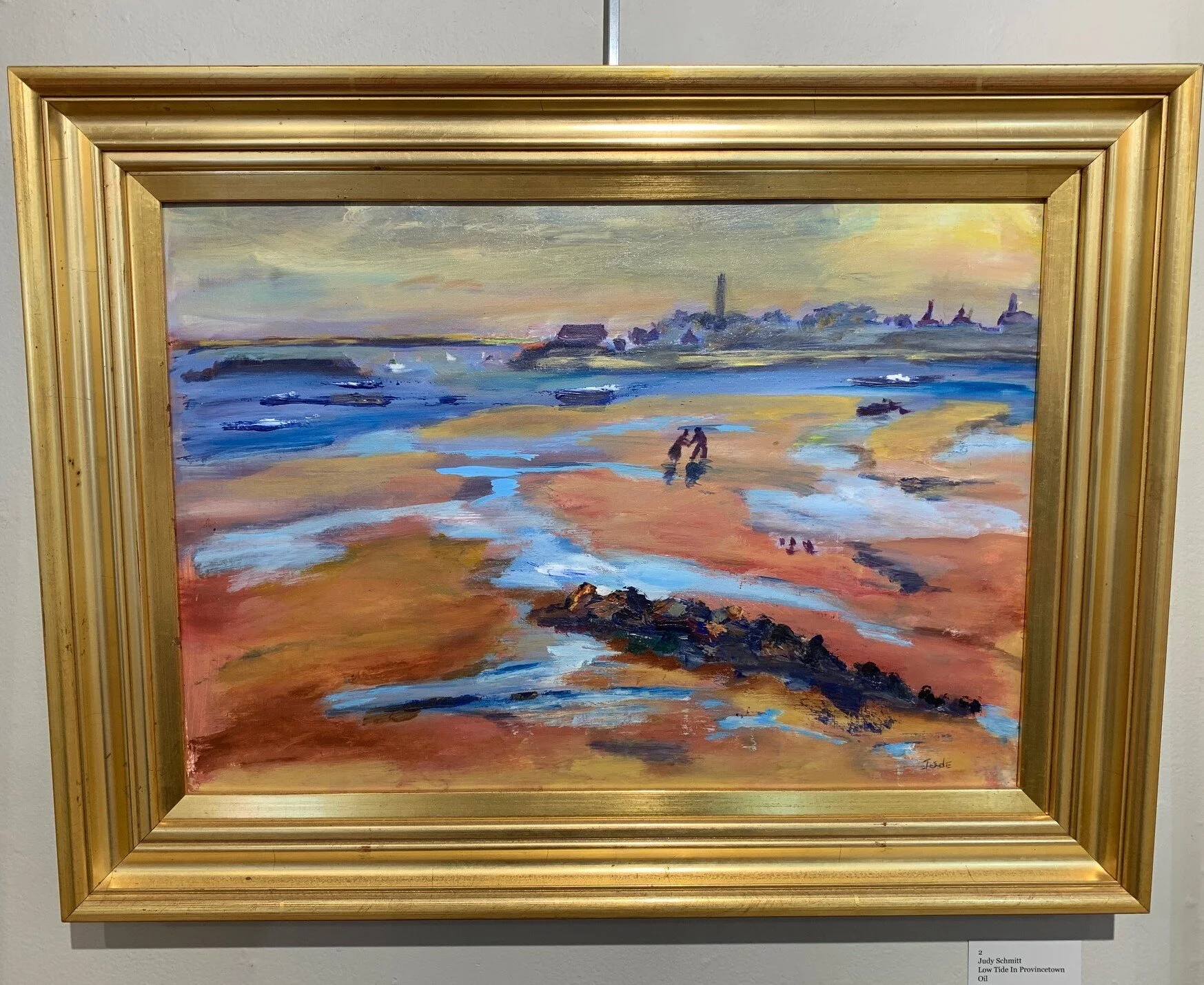 Judy	Schmitt	Low Tide In Provincetown	Oil	 $450 