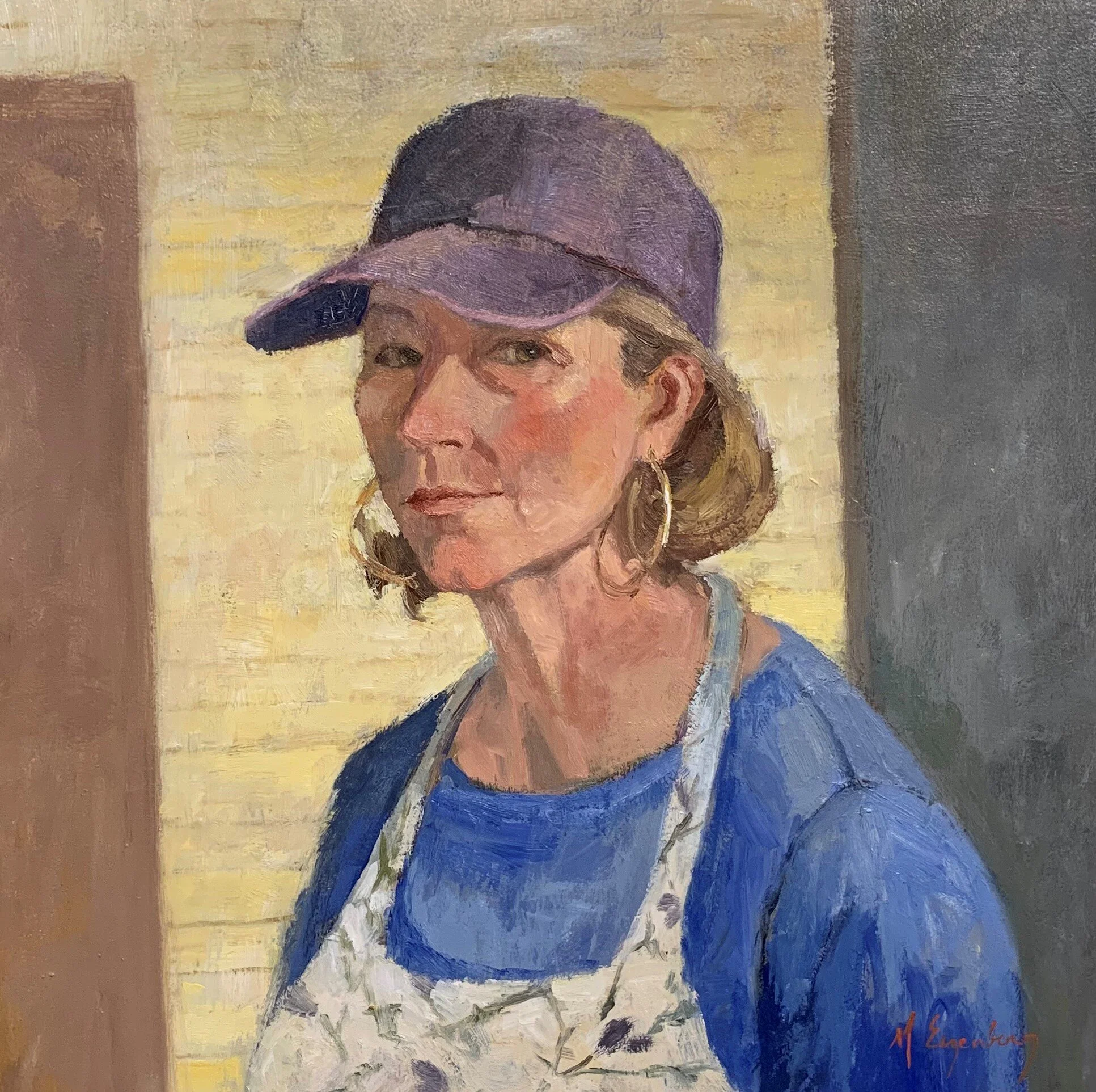 Maryalice	Eizenberg-	Self Portrait	Oil	 NFS 