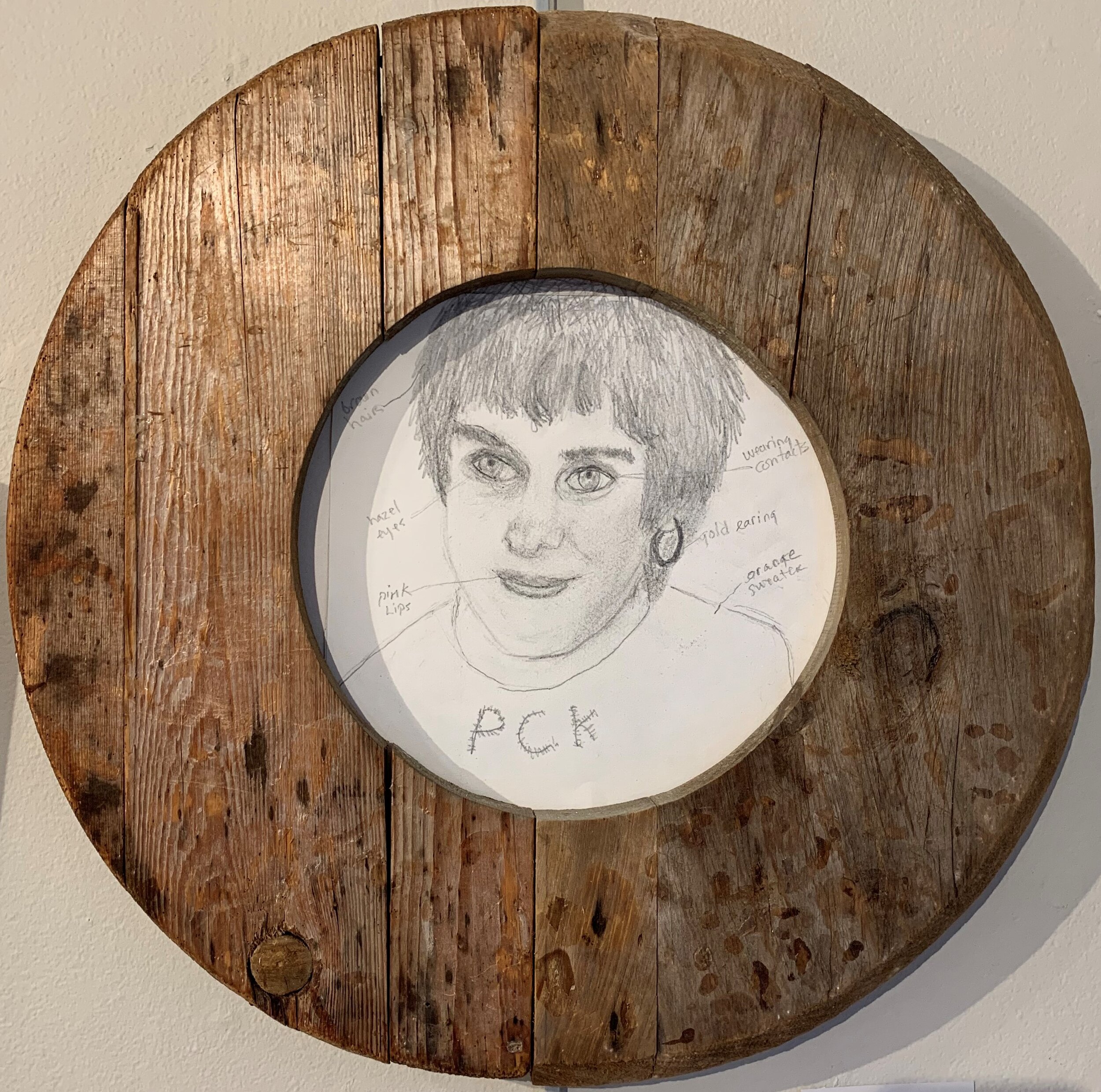 Pamela C.	Kielhack-	Me 	Pencil on Paper	 NFS 