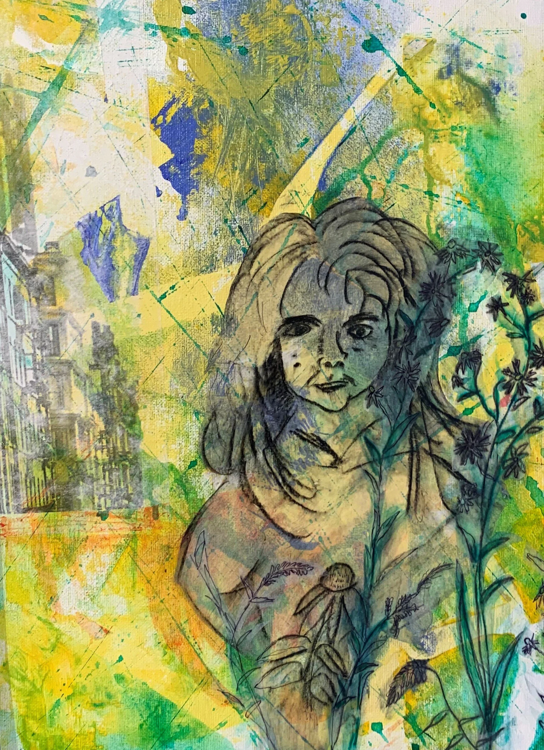 Wendy	Christern-	Once a City Girl	Mixed Media	 $375 