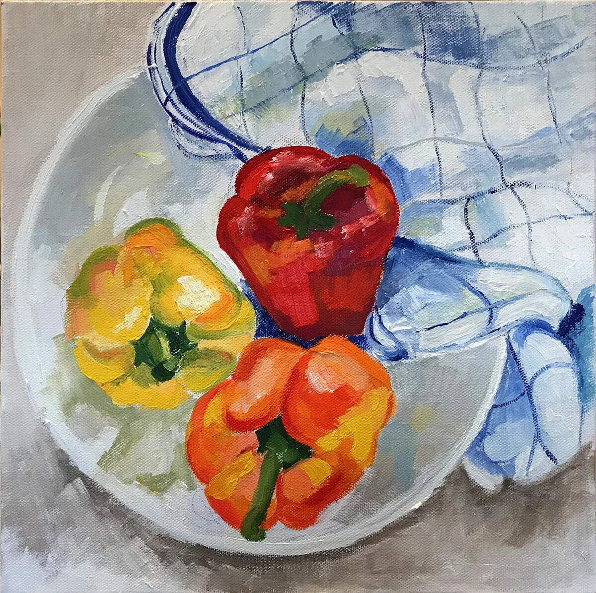 Helen	Baldwin-	Peter's Peppers	Oil on canvas	 $550 