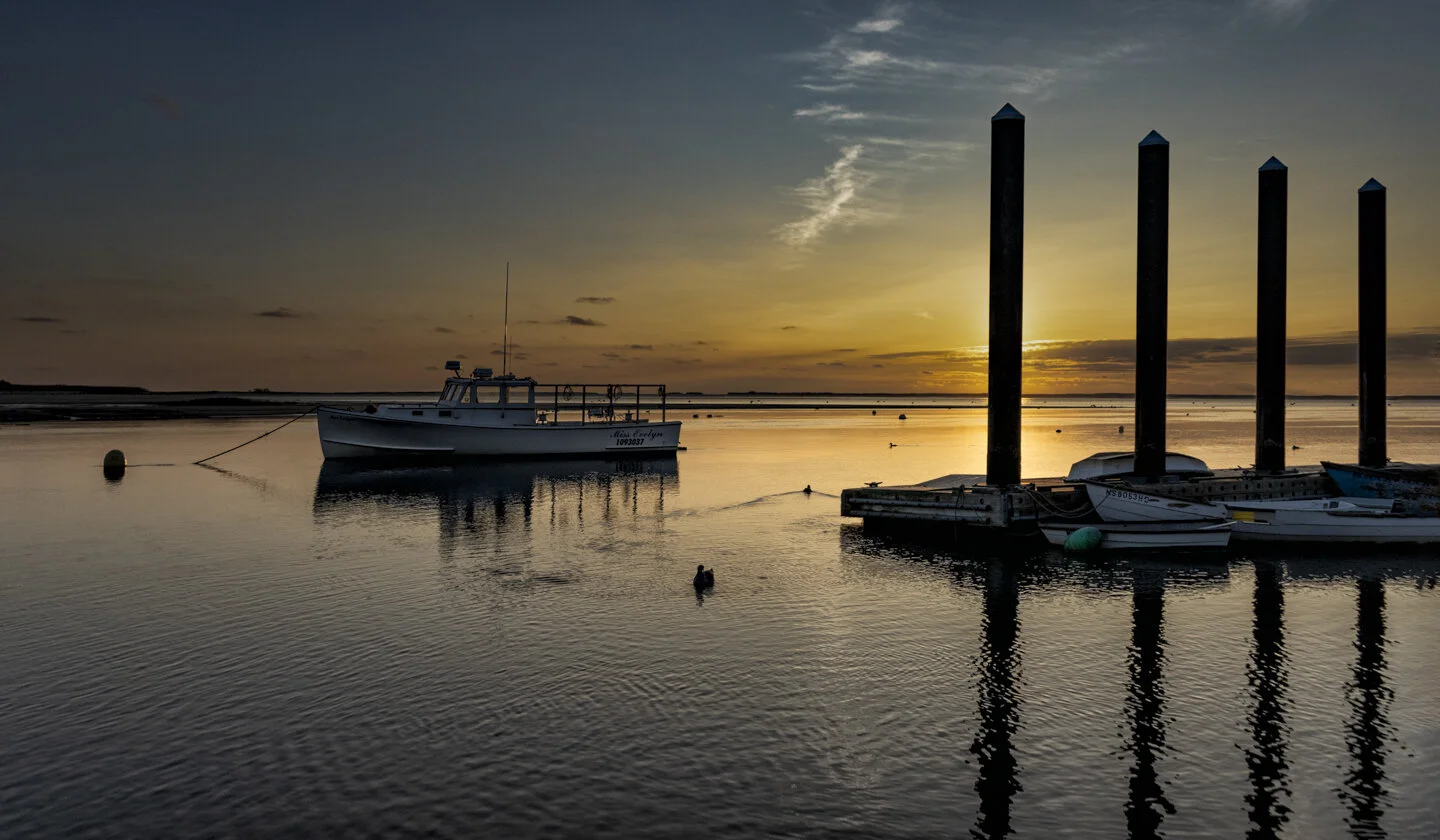 Rick 	Branscomb-	Sunrise at Chatham Fish Pier	Photography	 $250 