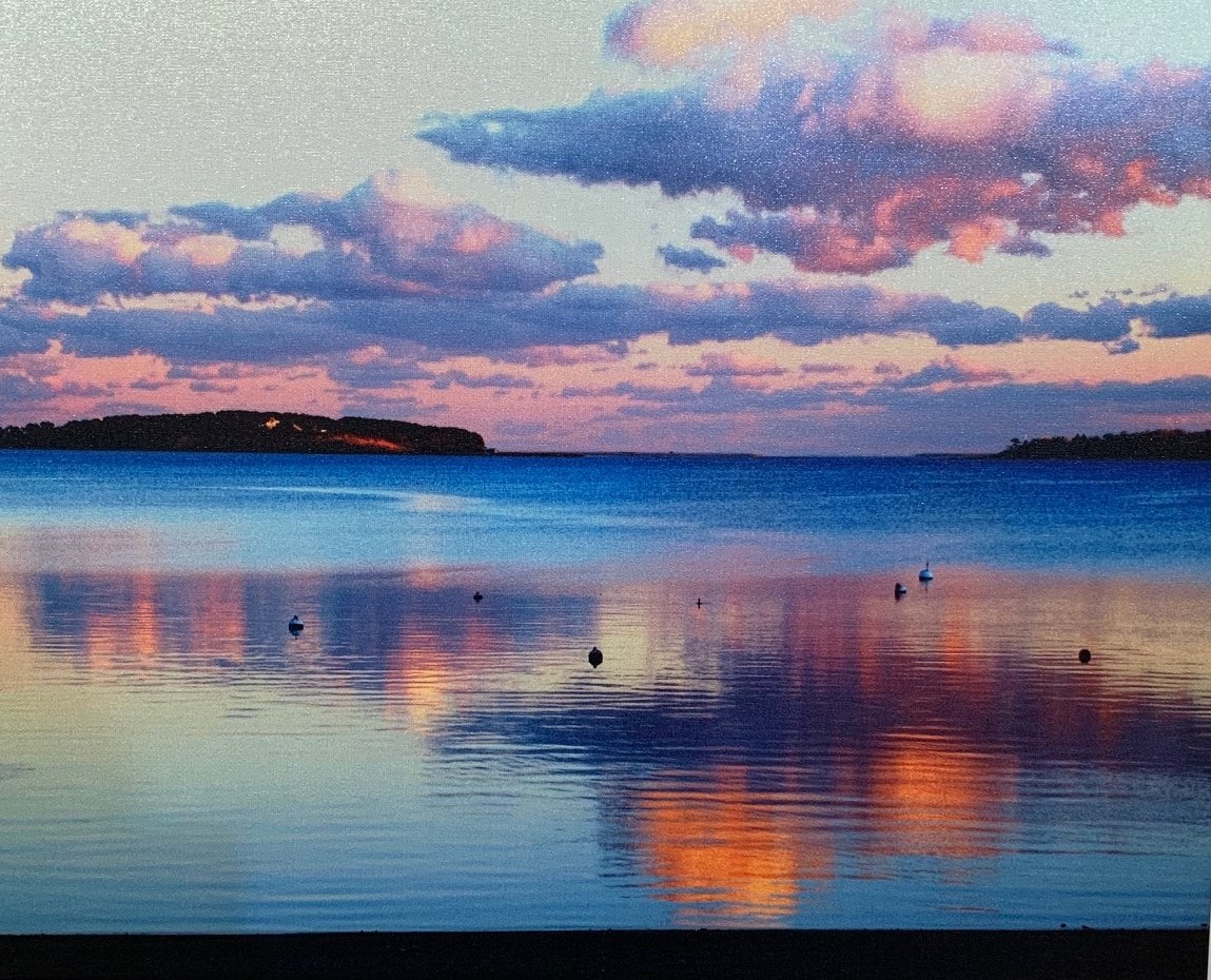 Donna	Lumpkin	Sunset Reflected on Coulds & Pleasant Bay	Photography	 $125 