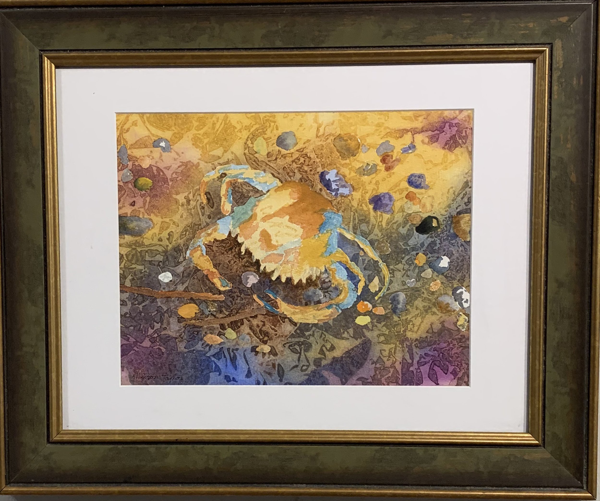Myron	Taylor	Crab	Watercolor	 $1,000 	Ann Hart
