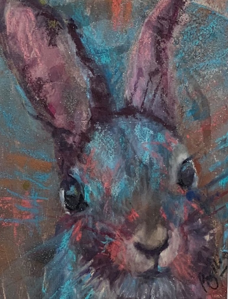 Phyllis	Charles	Rabbit 2	Pastel	 $175 	Eileen Casey