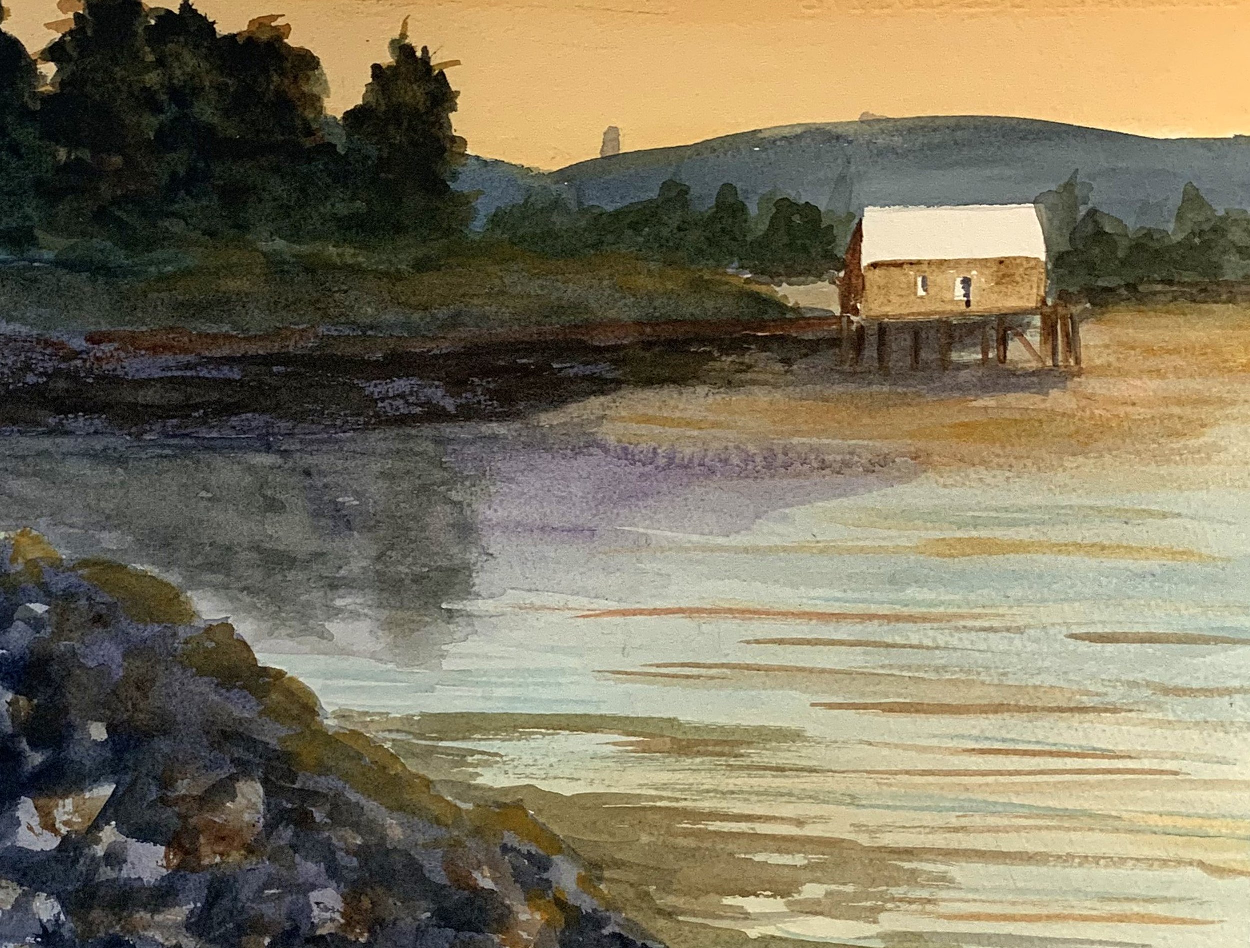 Myron	Taylor	Maine Coast	Watercolor	 $450 	Robert Mesrop