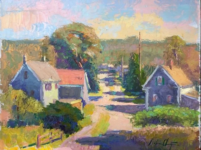 2022 John Clayton - Oil- 'Intro to Charles Hawthorn's Color Method' - PLEIN AIR