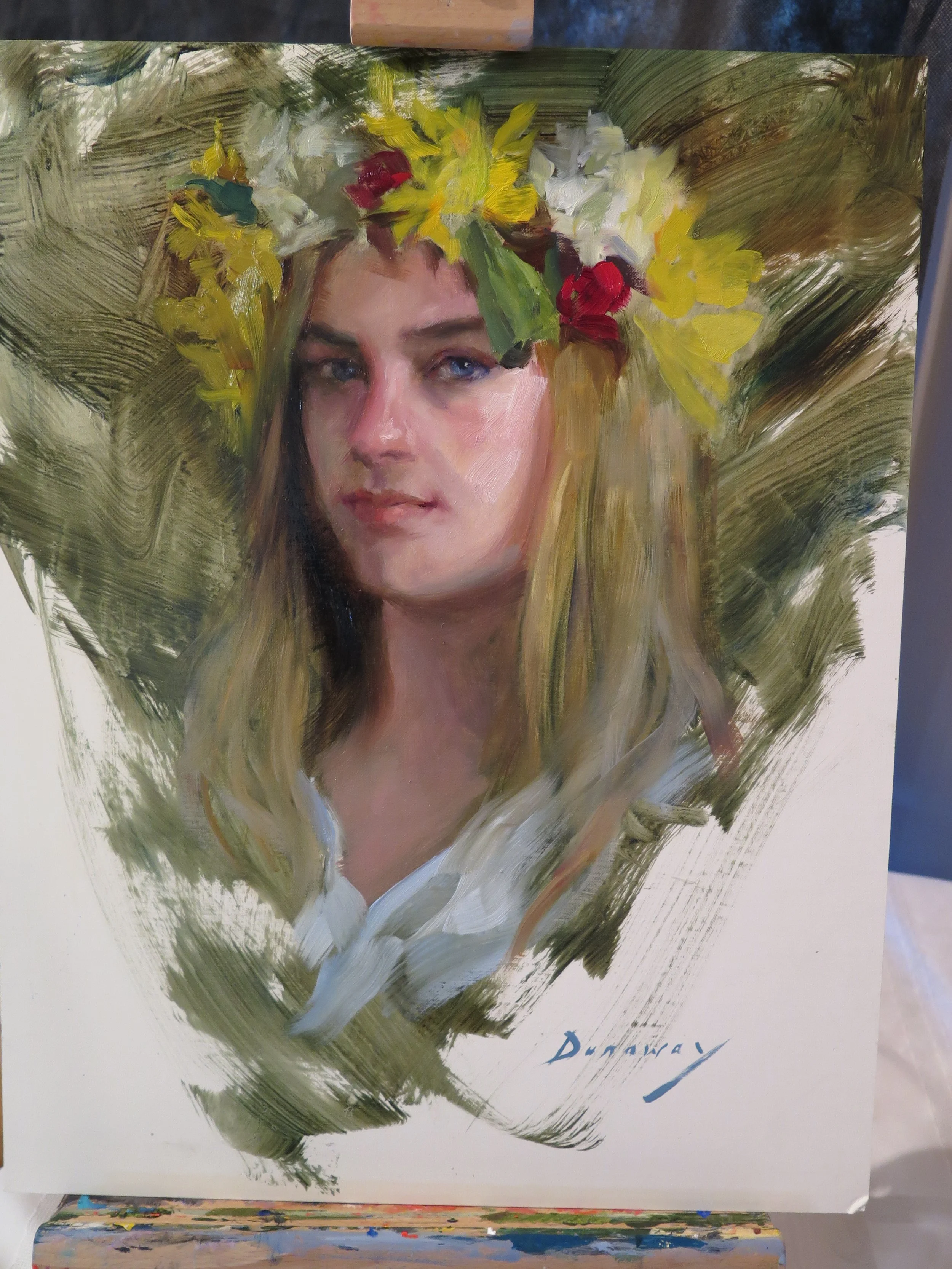 2025 Michelle Dunaway- Capturing the Expressive Qualities of the Alla Prima Portrait- Oil in Studio 