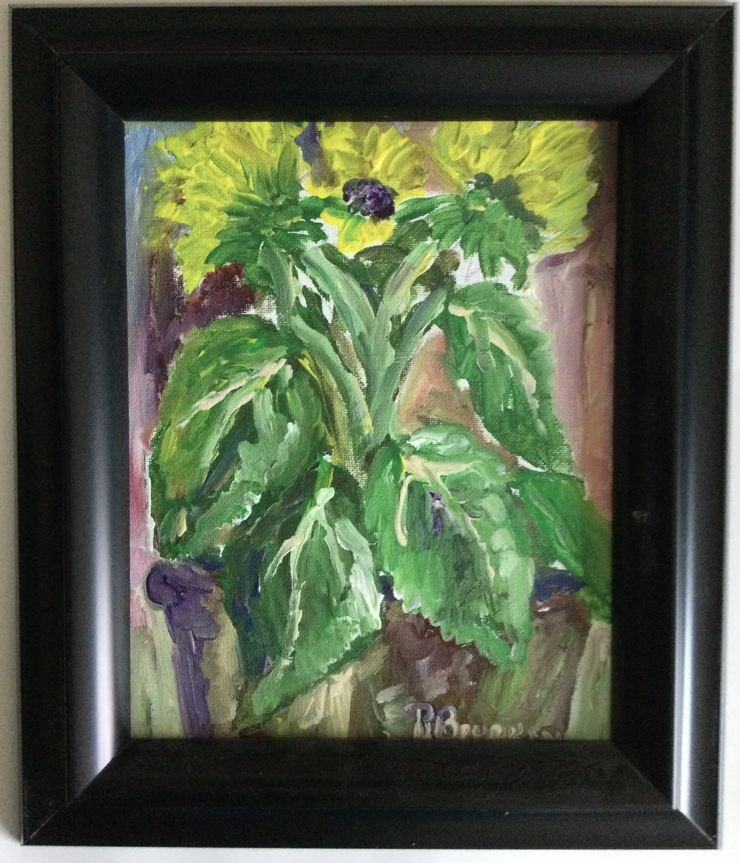 Phyllis	Boudreau-	Just blooming	Acrylic	$75