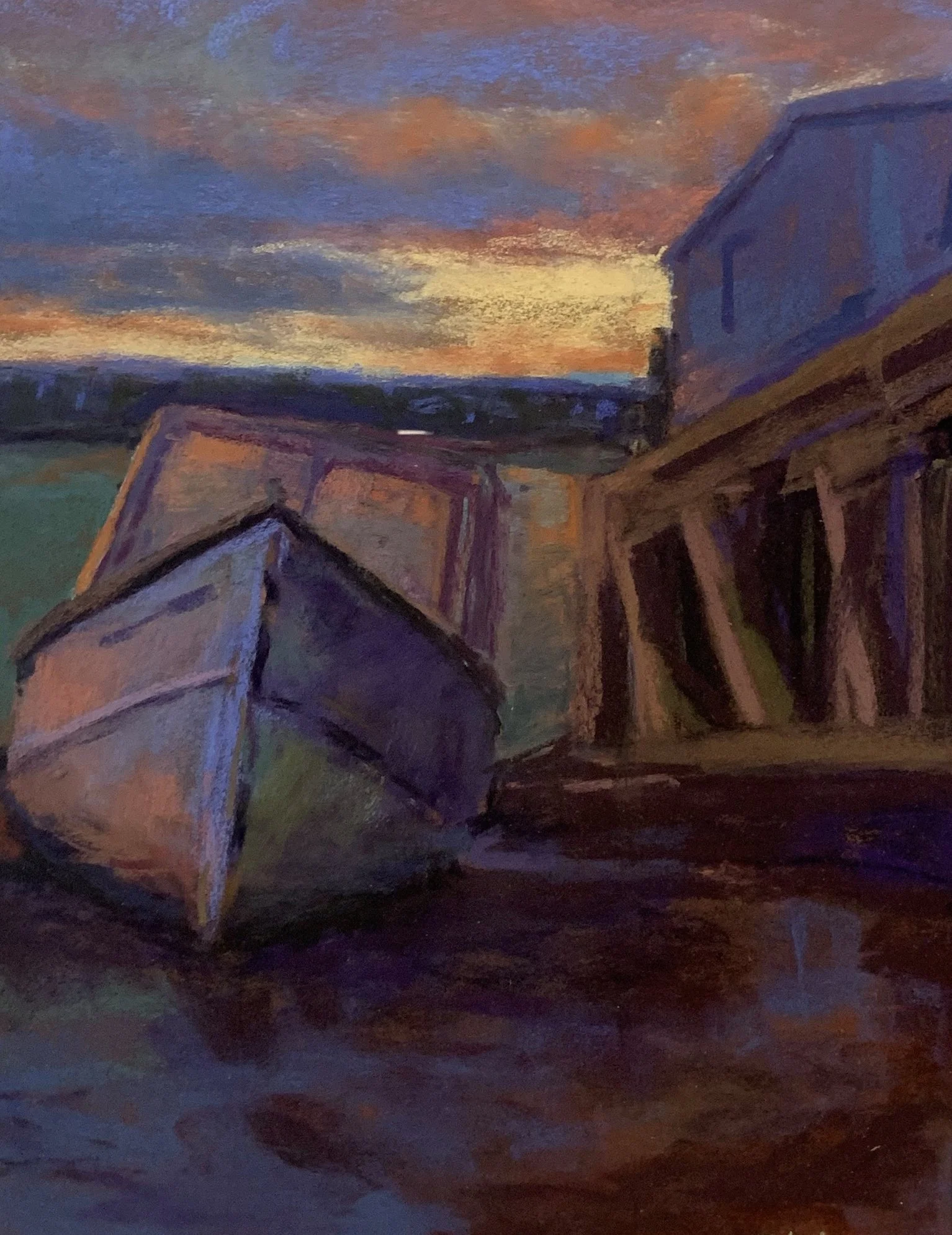 Kate	Laing	Twilight Serenity	Pastel	 $450 