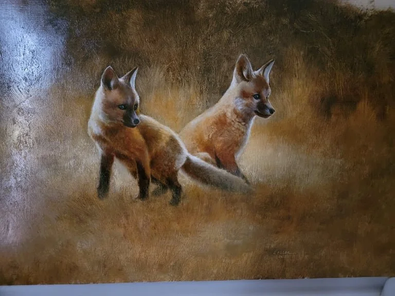 Gail A	Easton	Atlas and Arlo	Oil	 $1,300 
