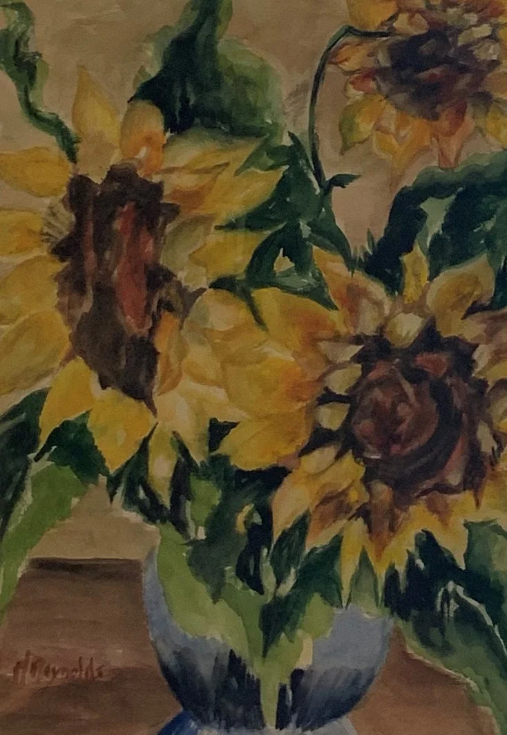 Maryrose	Reynolds-Schofield	Sunflowers	Watercolor	 $800 