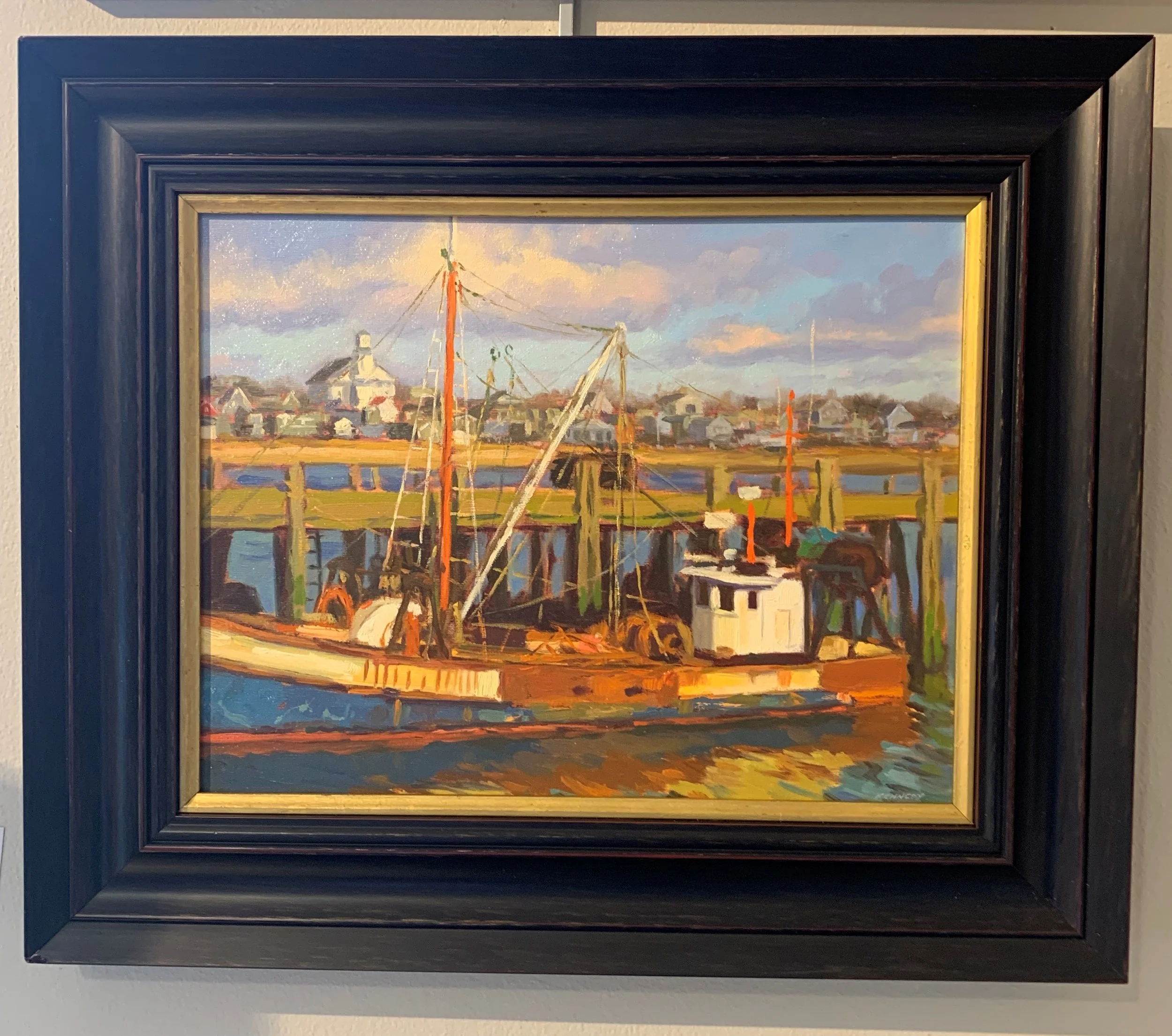 Steve 	Kennedy	Boat at Dock	Oil	 NFS 