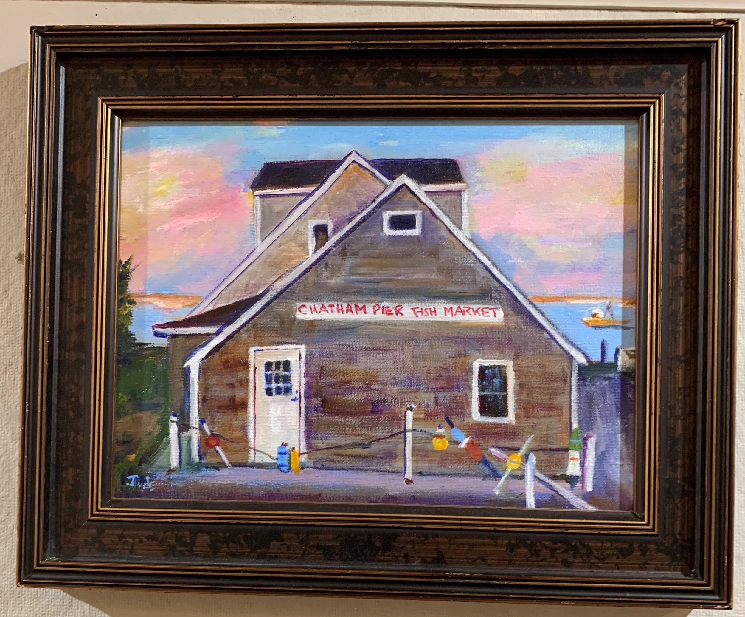 Judy	Schmitt	Chatham Pier Fish Market	Oil	 $400 