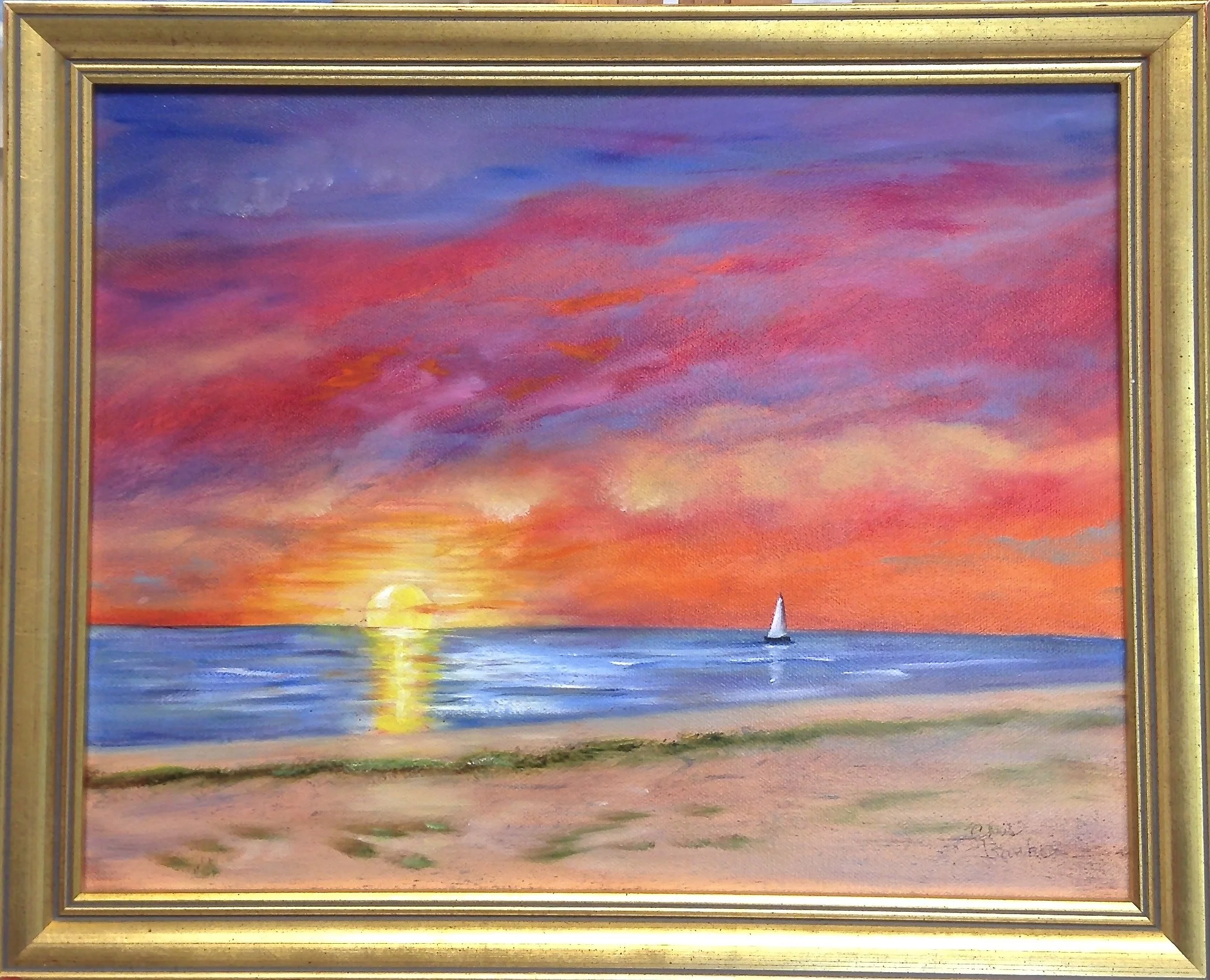 Chris	Banks	Sky Ablaze	Oil	 $290 