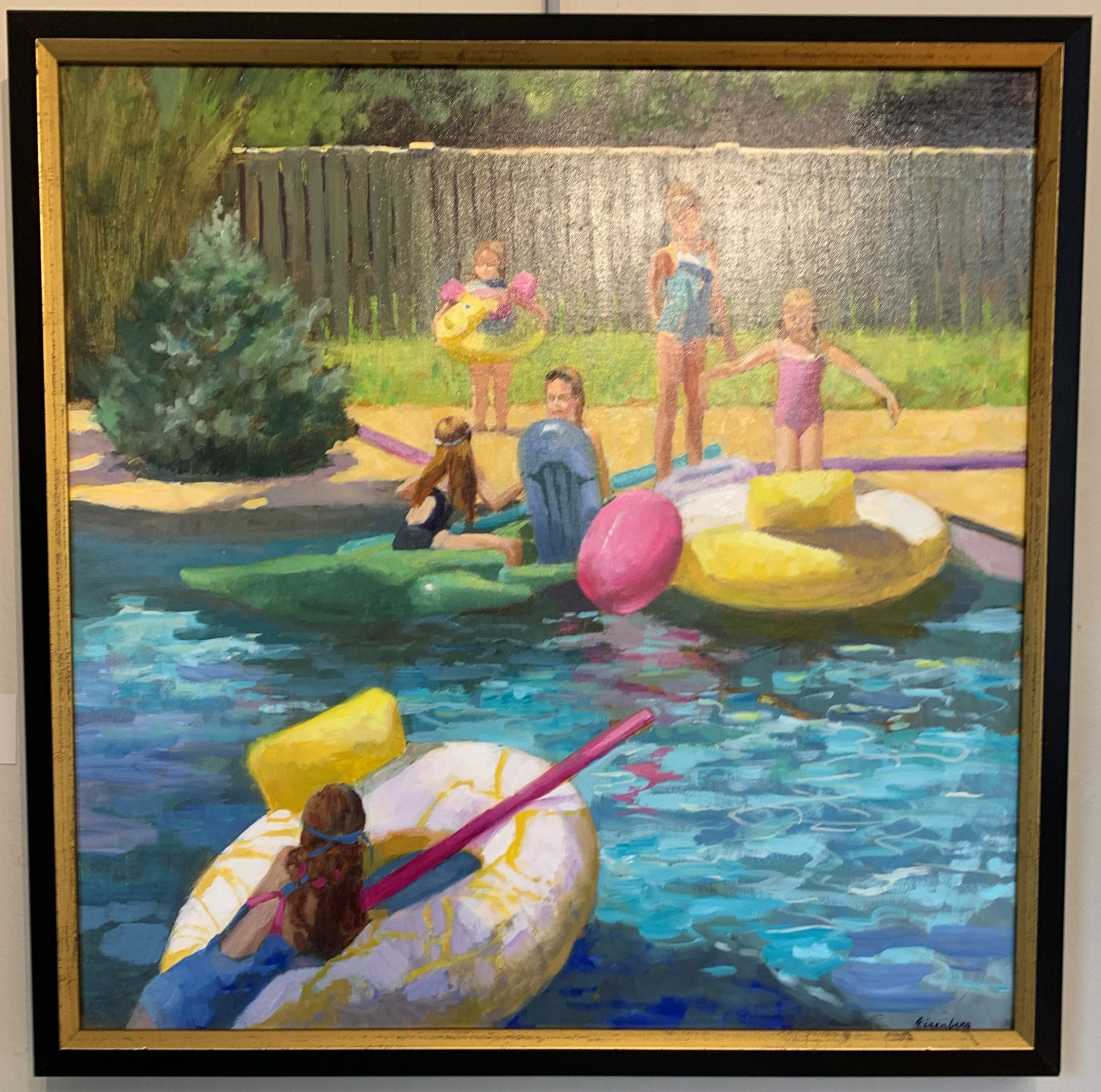 Maryalice	Eizenberg	Floatilla	Oil	 $1,400 