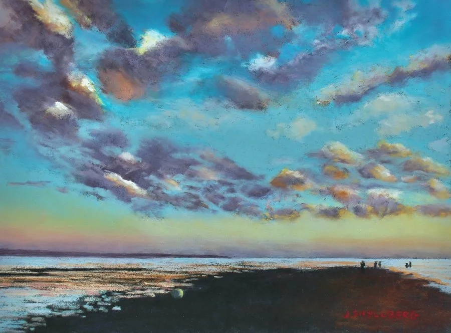 Jody	Shyllberg	Bayside Sunset	Soft Pastel	 $375 