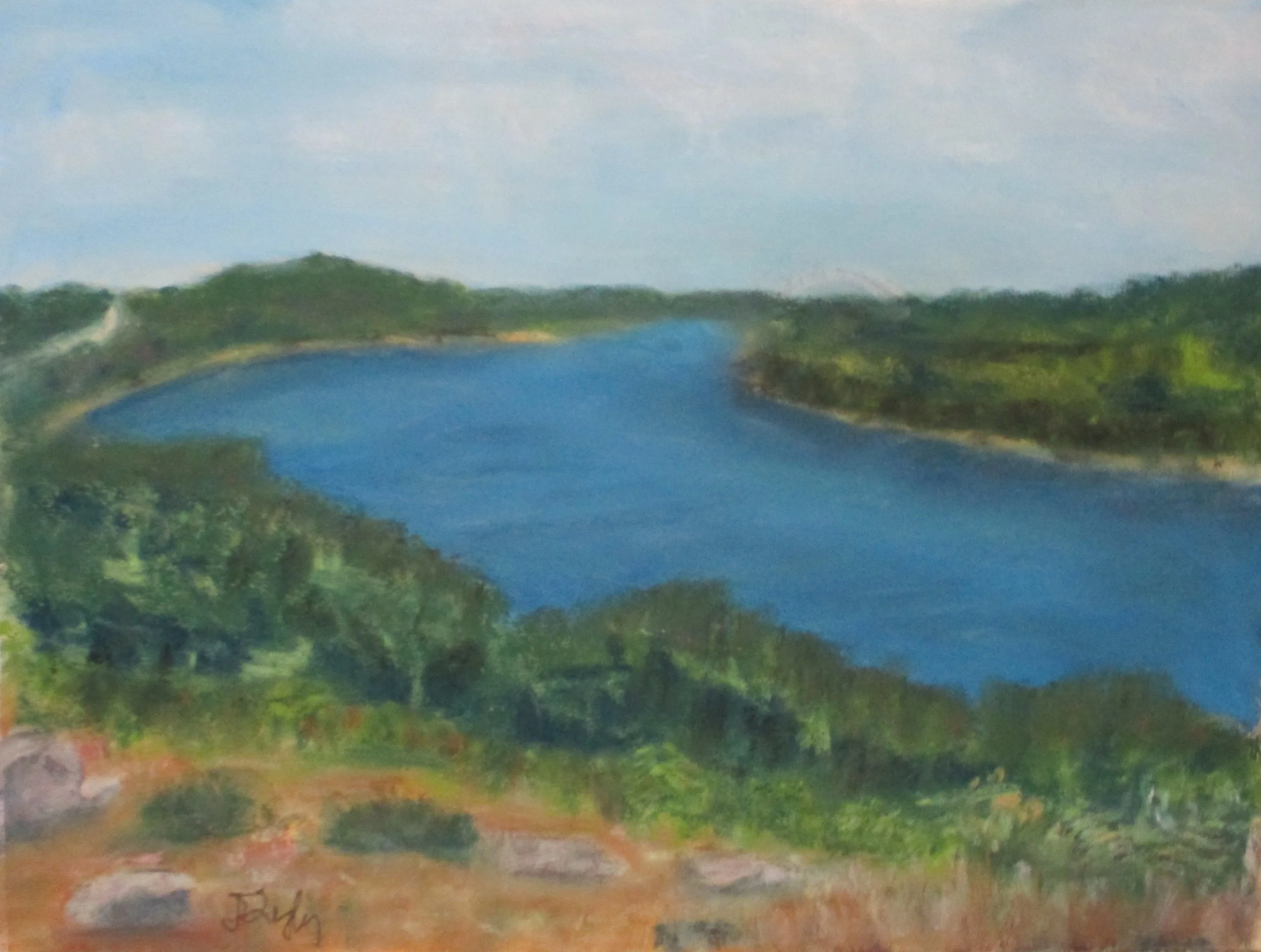 Dianne	Quigley	Scenic Highway, Canal View	Pastel	 $125 