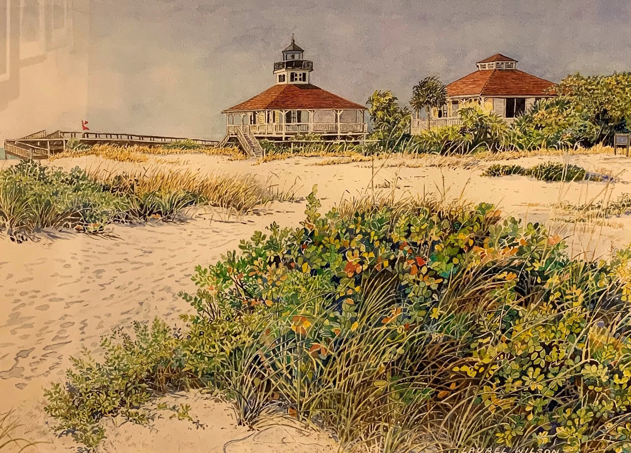 Watercolor First Place: Laurel Wilson - Lighting the Way 