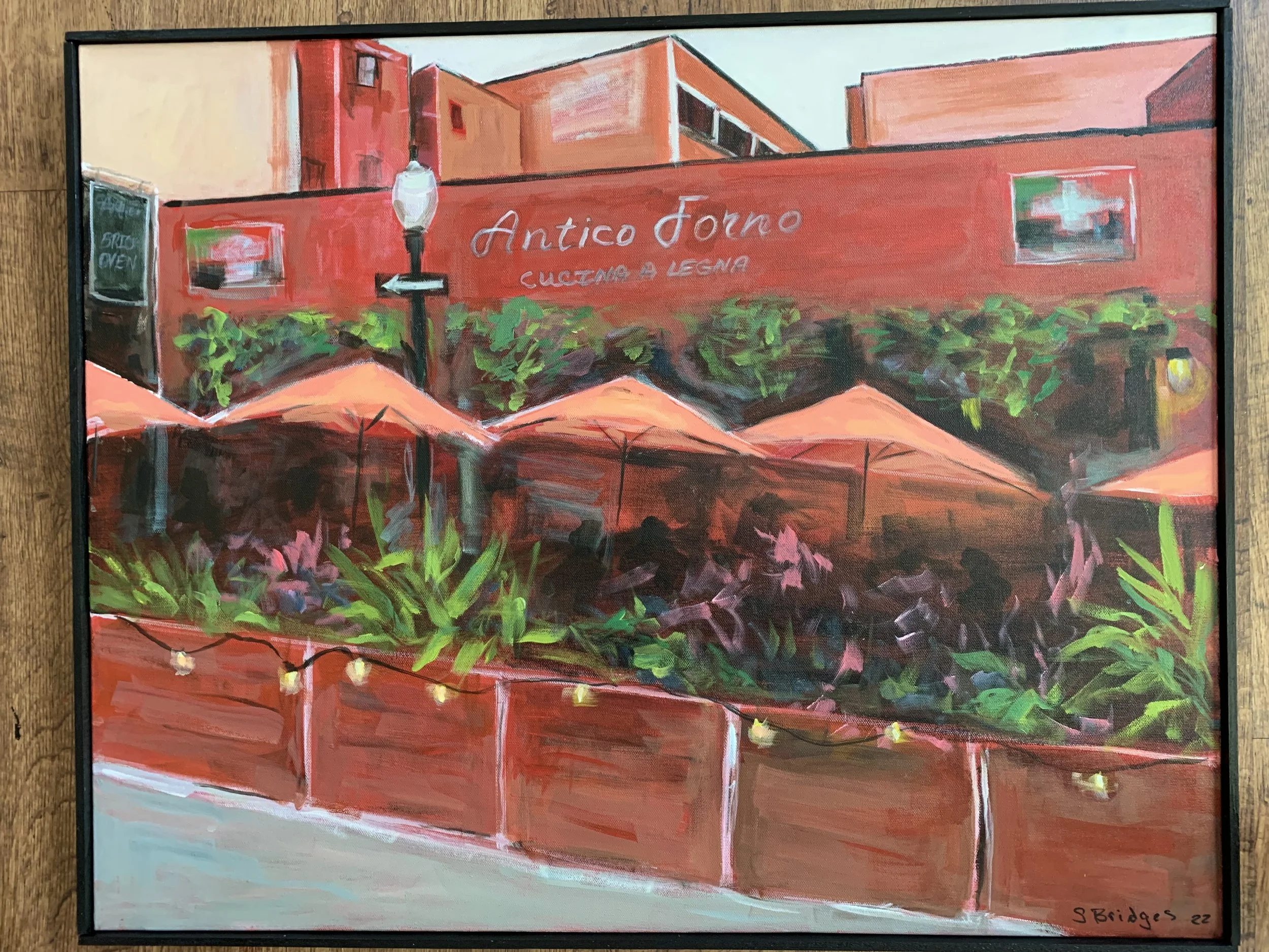 Susan	Bridges-	Antico Forno	Acrylic	$400