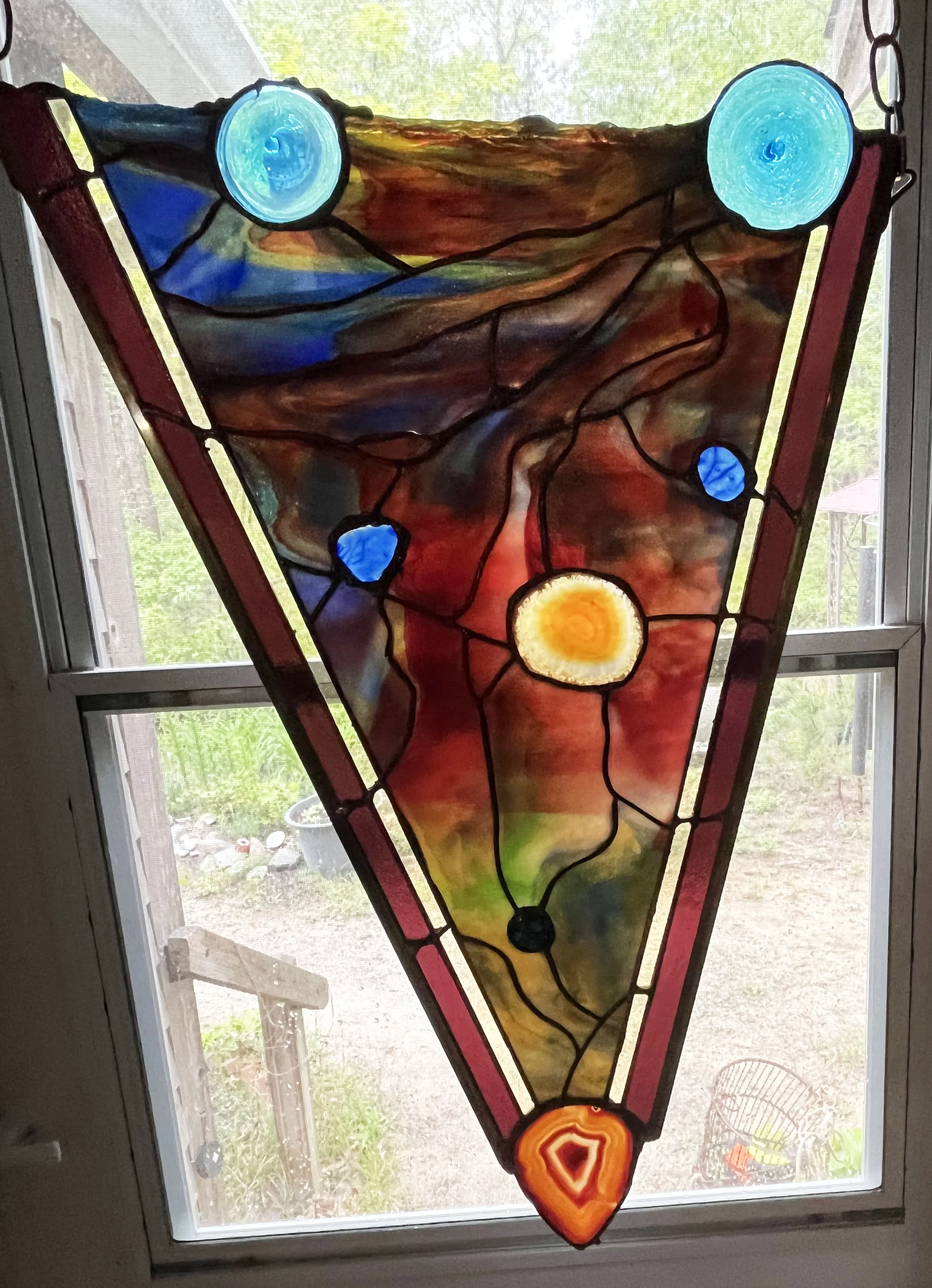 John	Best-	Big Triangle	Stained Glass Window	$400