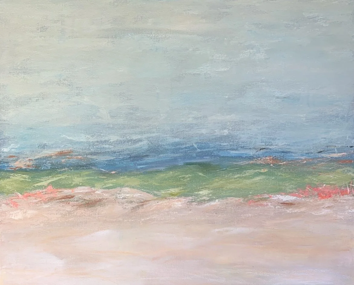 Donna	Spatidol-	Seabreeze	Acrylic & oil pastels	$800