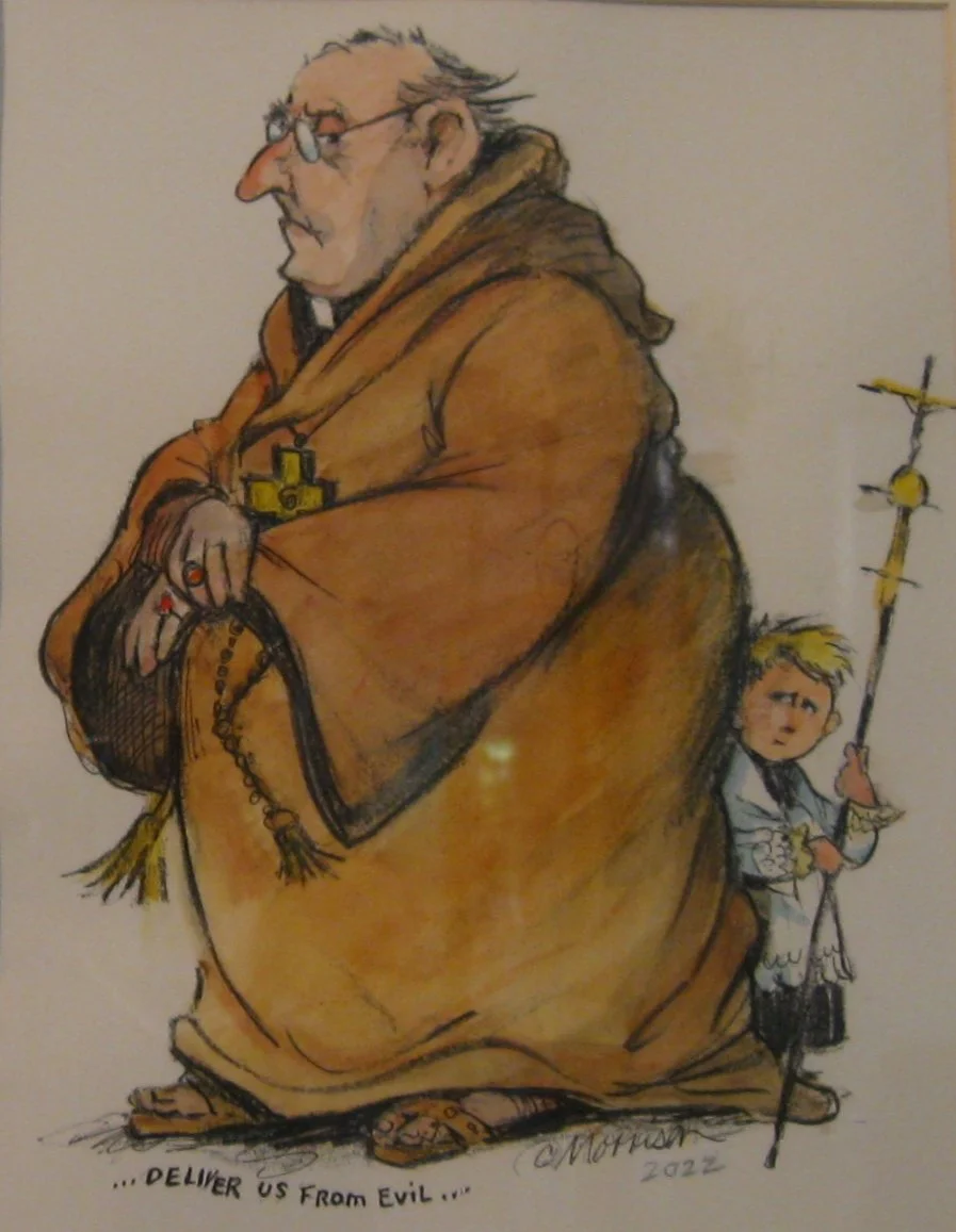 Bill	Morrison-	Deliver us From Evil,	Watercolor/Graphite	$450