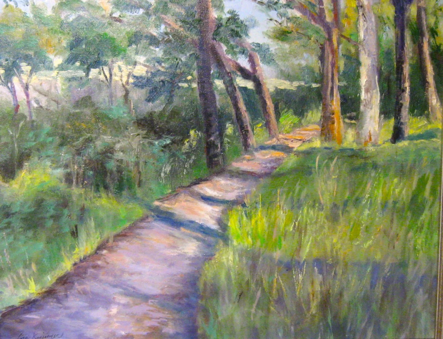 Lona	Kissinger-	Wellfleet Audobon Trail,	Oil	$1,850