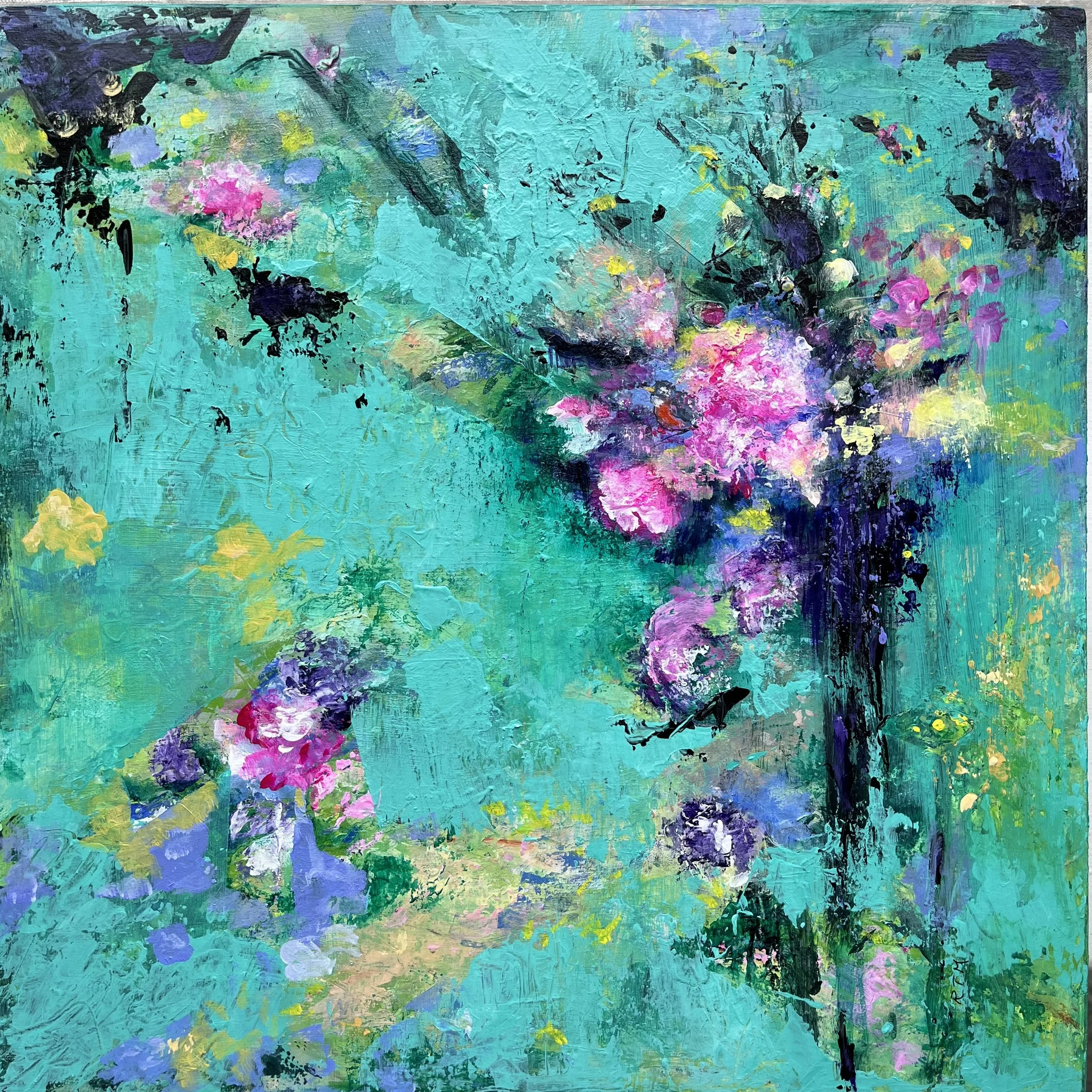 Rory	Marcus-	The Robin Rests in Her Secret Garden,	Acrylic on cradled board	$280