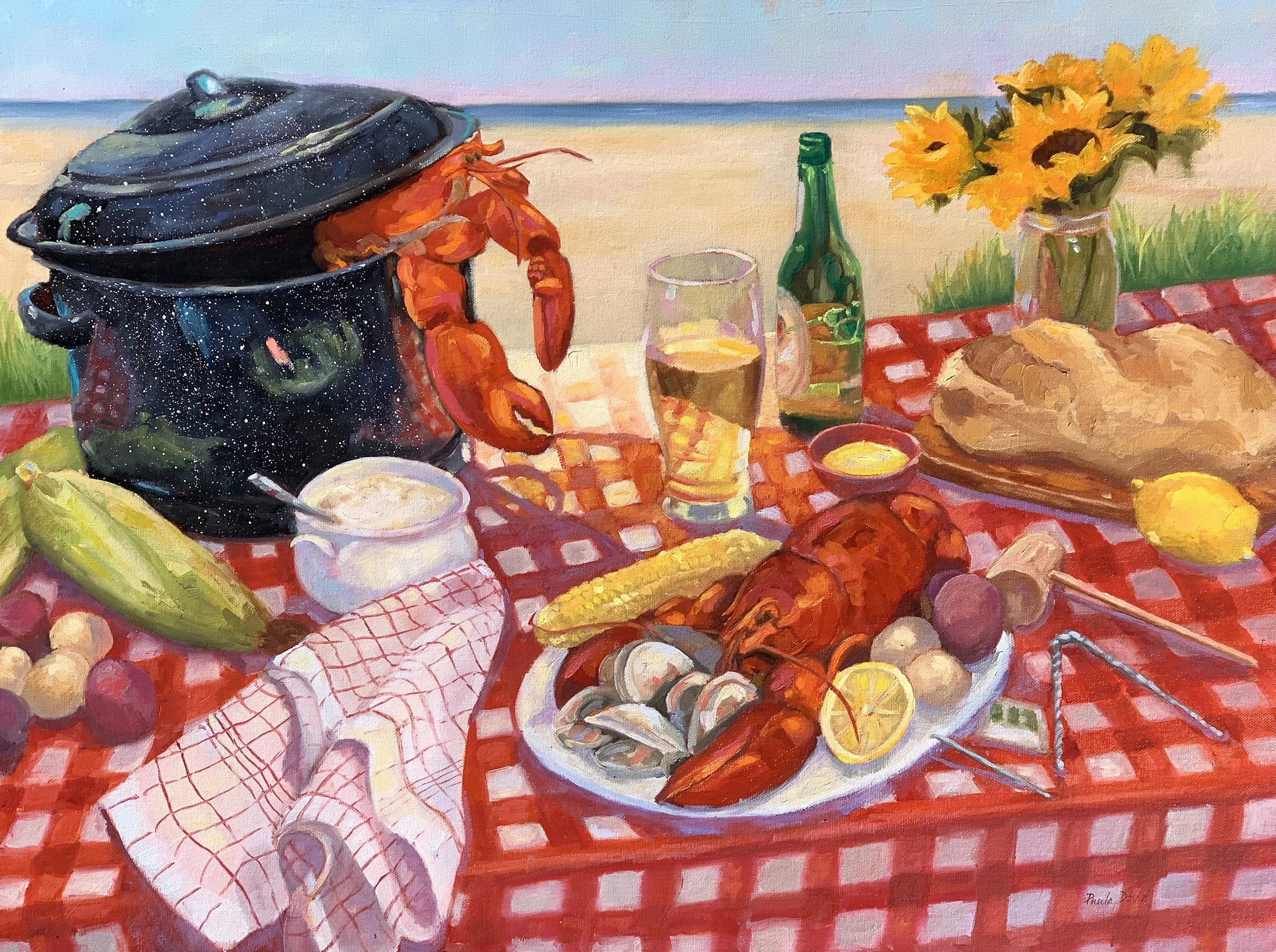 Paula	David-	Lobstah Bake,	Oil on linen	$1,750